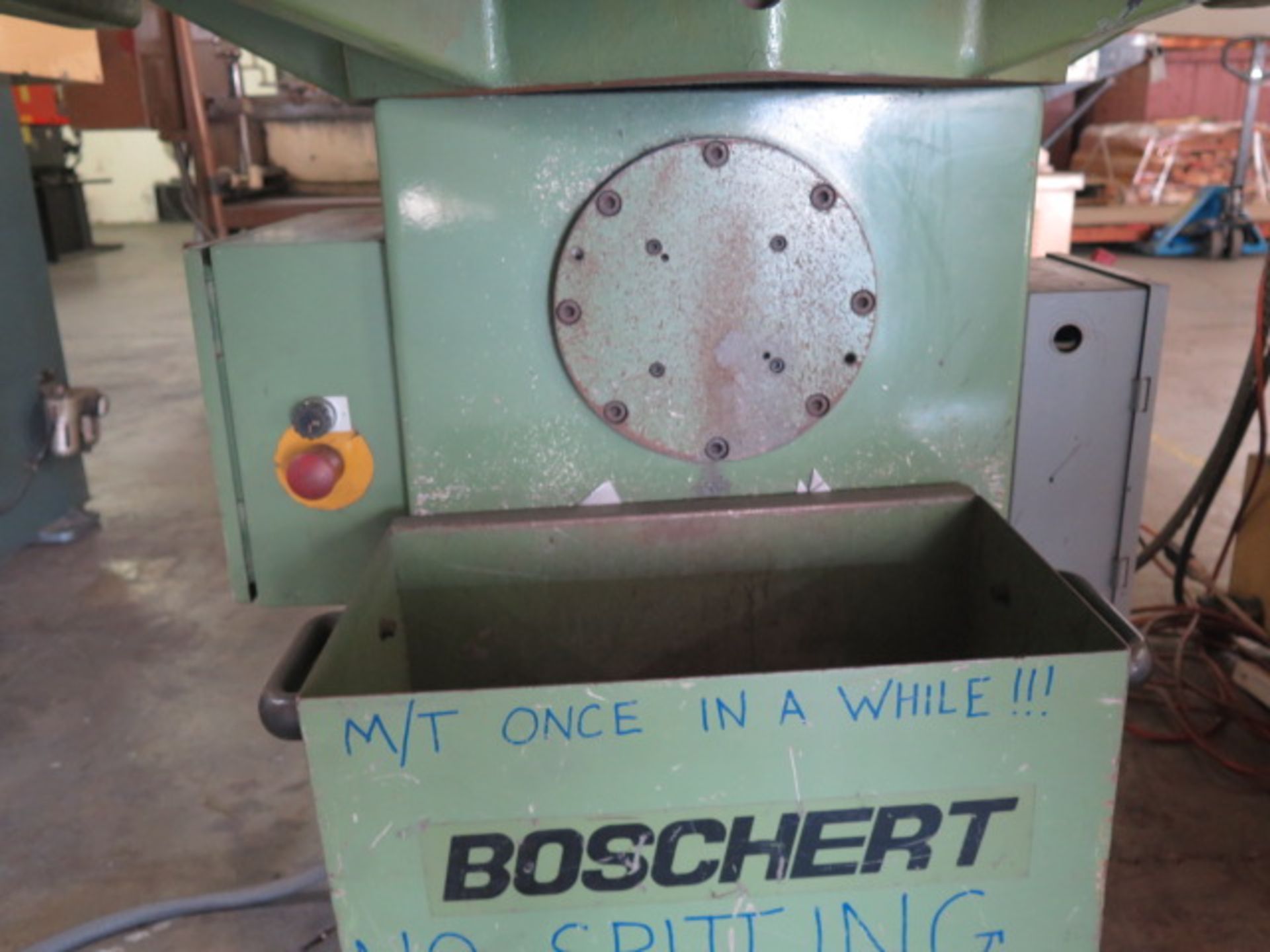 Boschert mdl. PN4 9" x 9" Hydraulic Power Notcher s/n 7645 w/ Fence System SOLD AS-IS - Image 10 of 14