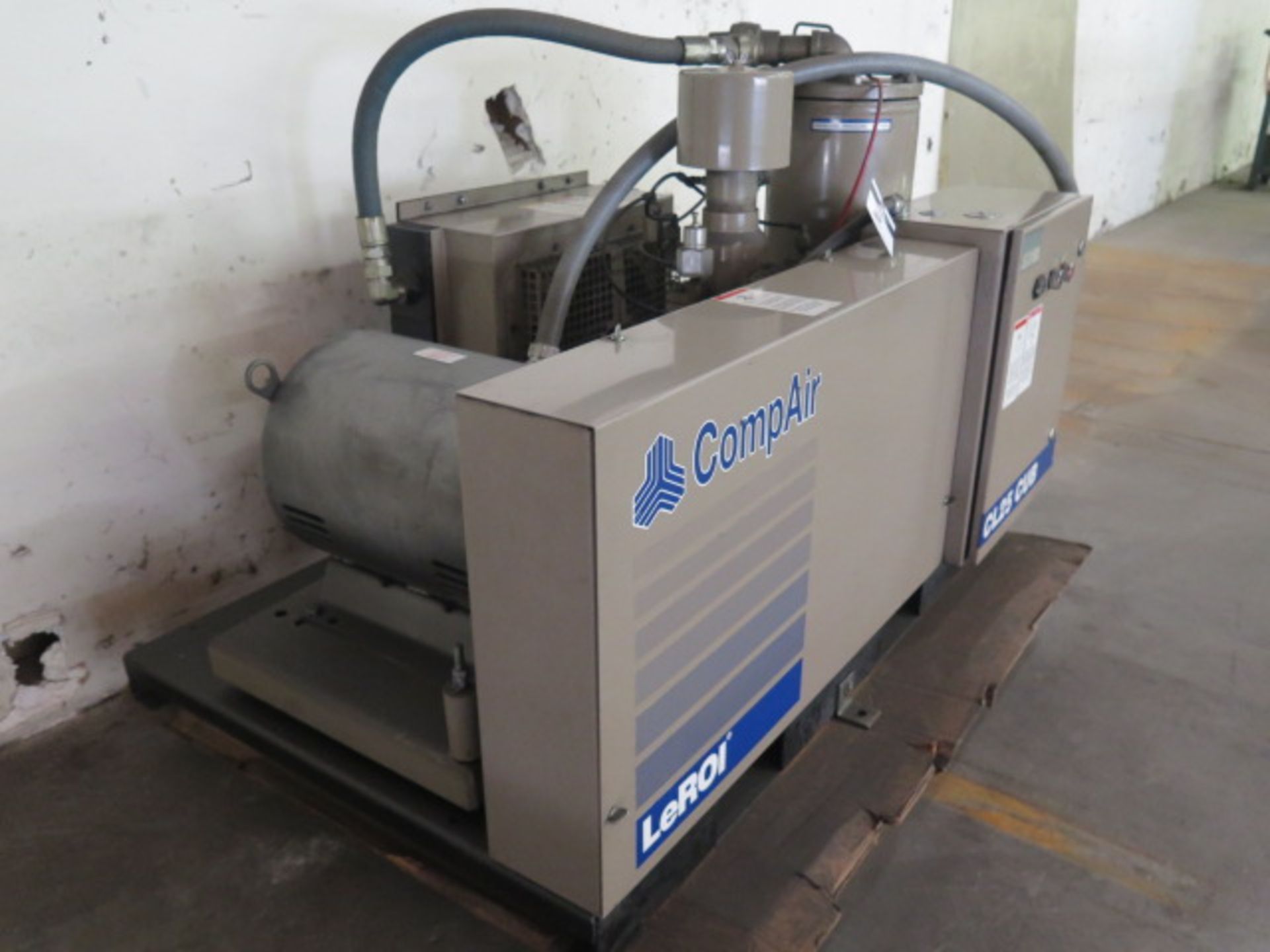 LeRoi compare CL25CUB 25Hp Rotary Vane Air Compressor s/n V9E7493X193 w/ 20,601 Hrs, SOLD AS-IS - Image 3 of 7