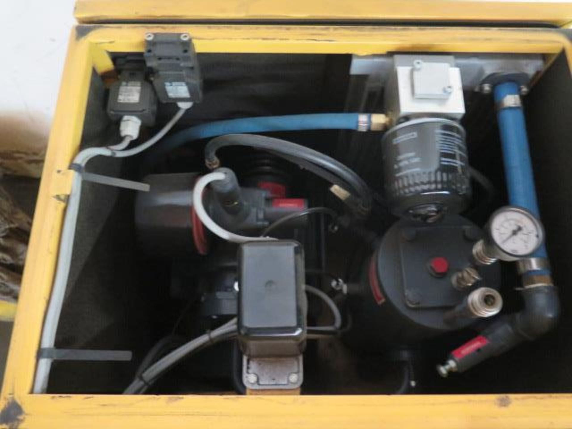 1996 Kaeser SM11 10Hp Rotary Air Compressor s/n 01114727 w/ 42 CFM @ 110 PSIG SOLD AS-IS - Image 6 of 6