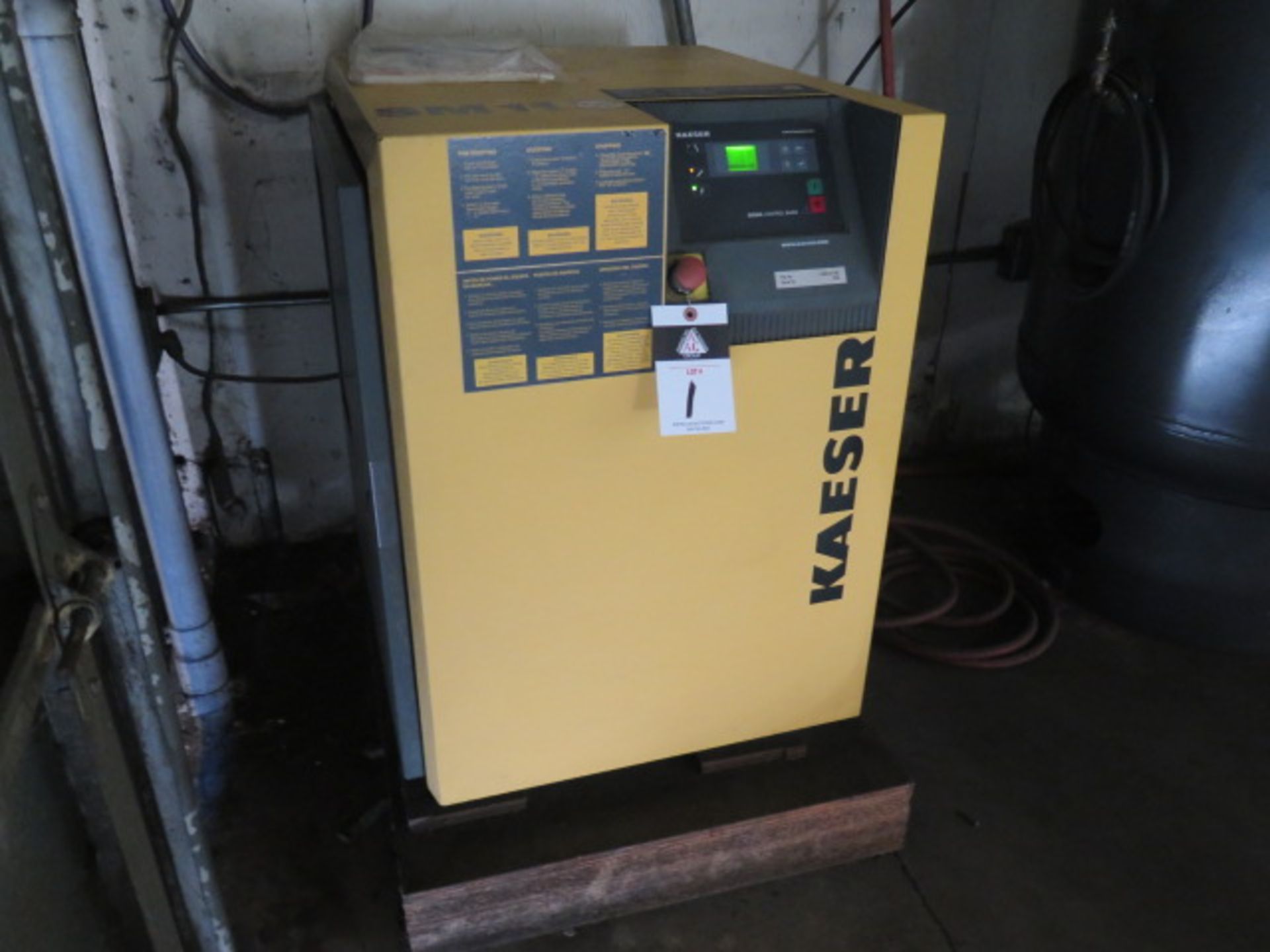 2006 Kaeser SM11 10Hp Rotary Air Compressor s/n 1220 w/ Dig Controls, 42 CFM @ 110 PSIG31,SOLD AS IS - Image 3 of 15