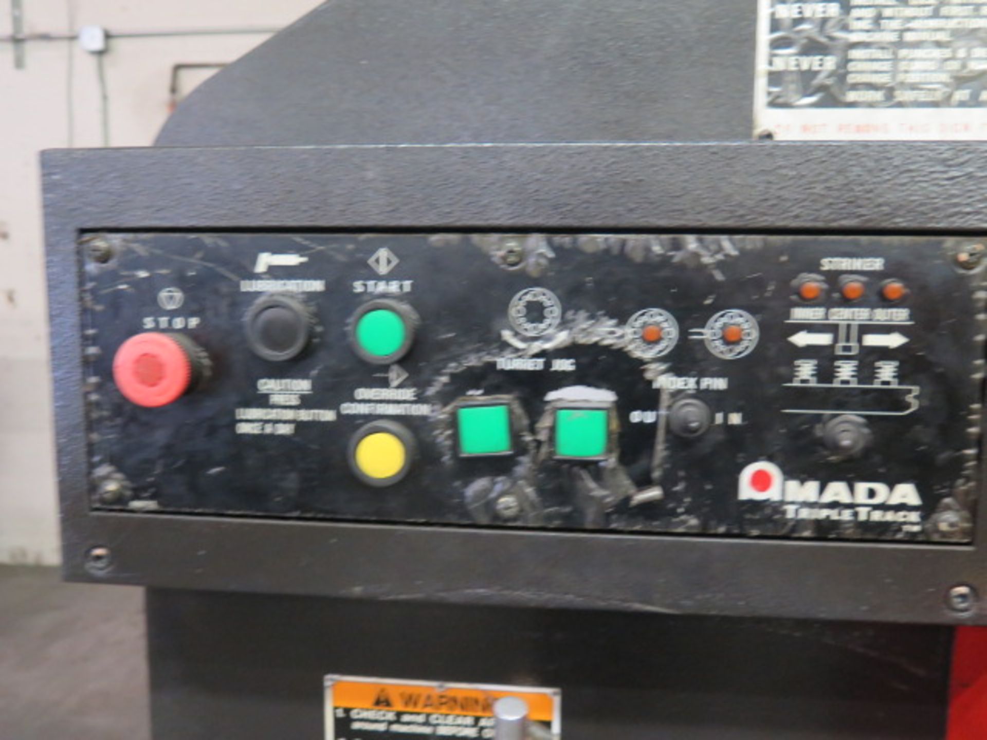 2001 Amada PEGA-345 mdl. PEGA304050 30 Ton 58-Station CNC Turret Punch Press s/n AQ450363,SOLD AS IS - Image 13 of 16