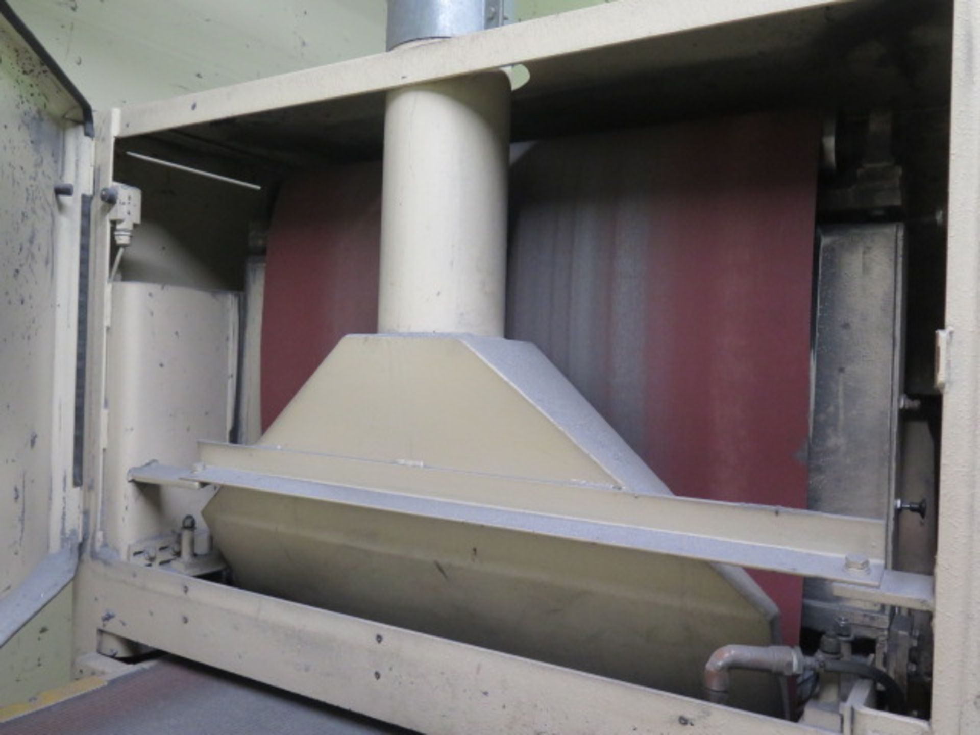 Cemco 1000 mdl. UR-1137SEMD 36" Belt Grainer s/n JR-1177-1 w/ Rand Bright dust collector, SOLD AS IS - Image 5 of 18