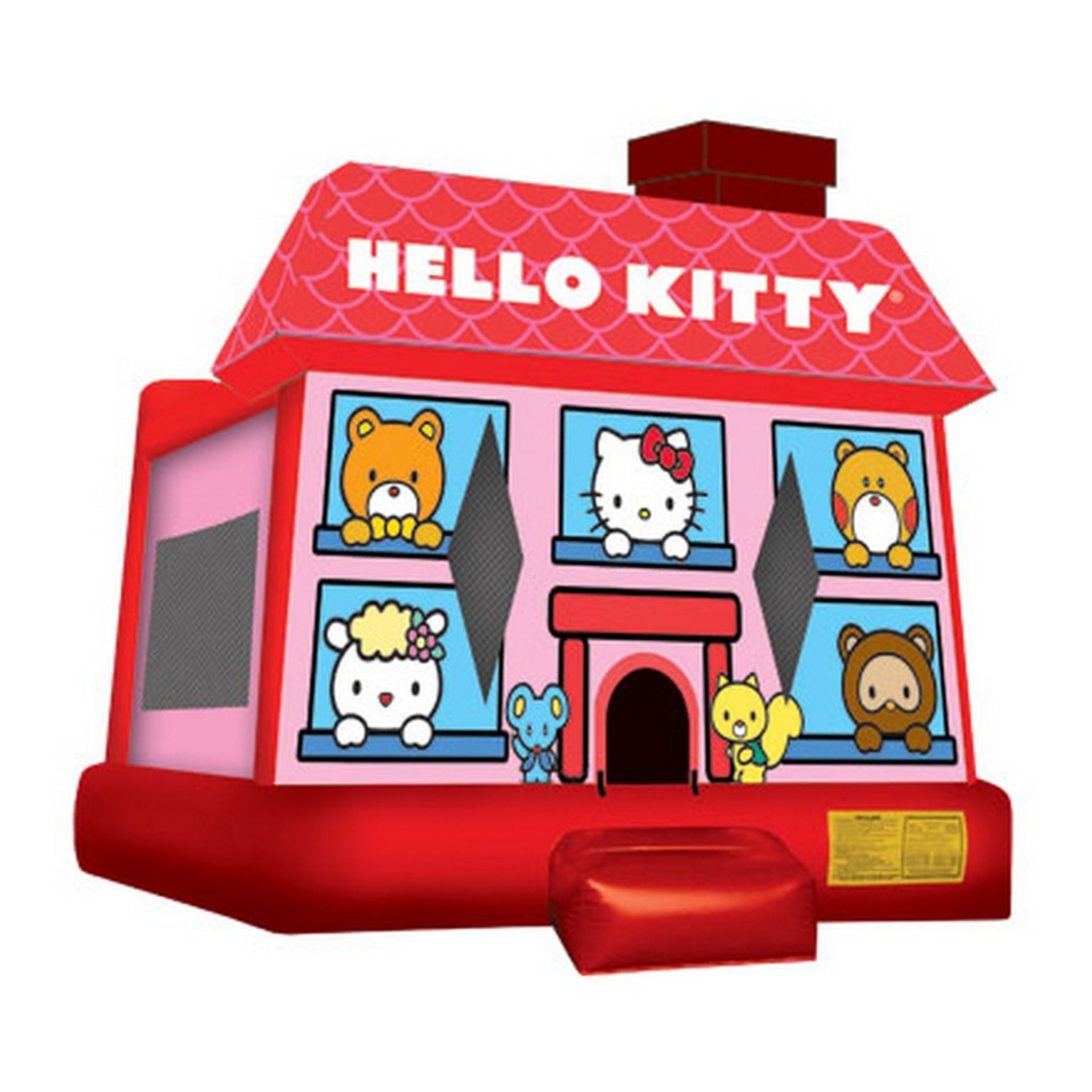 HELLO KITTY BOUNCE HOUSE WITH BLOWER