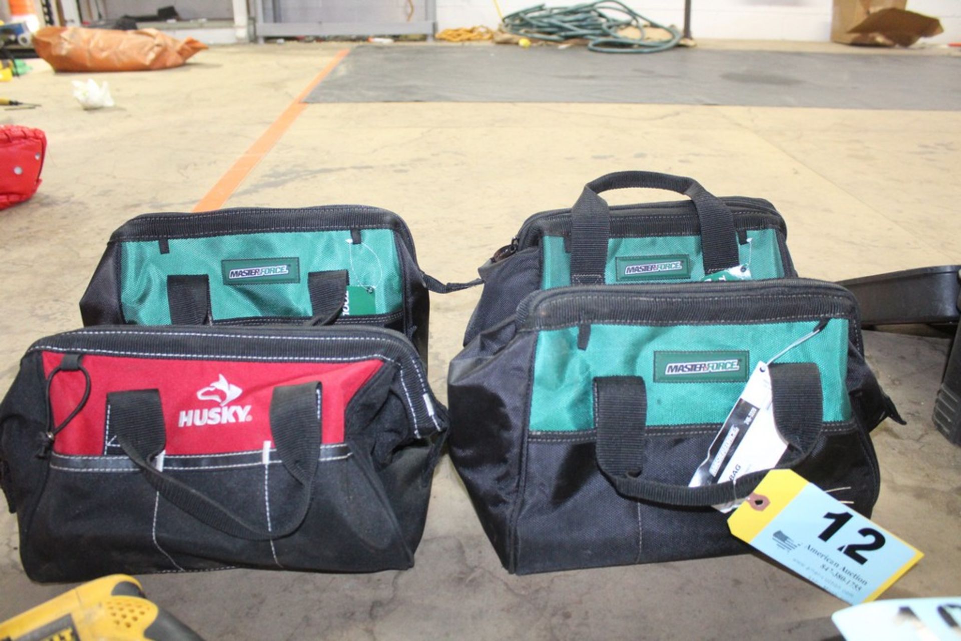 (4) ASSORTED TOOL BAGS