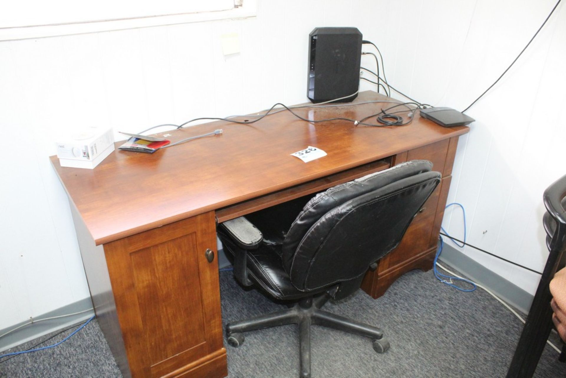 DESK-29" X 59" X 23", WITH CHAIR
