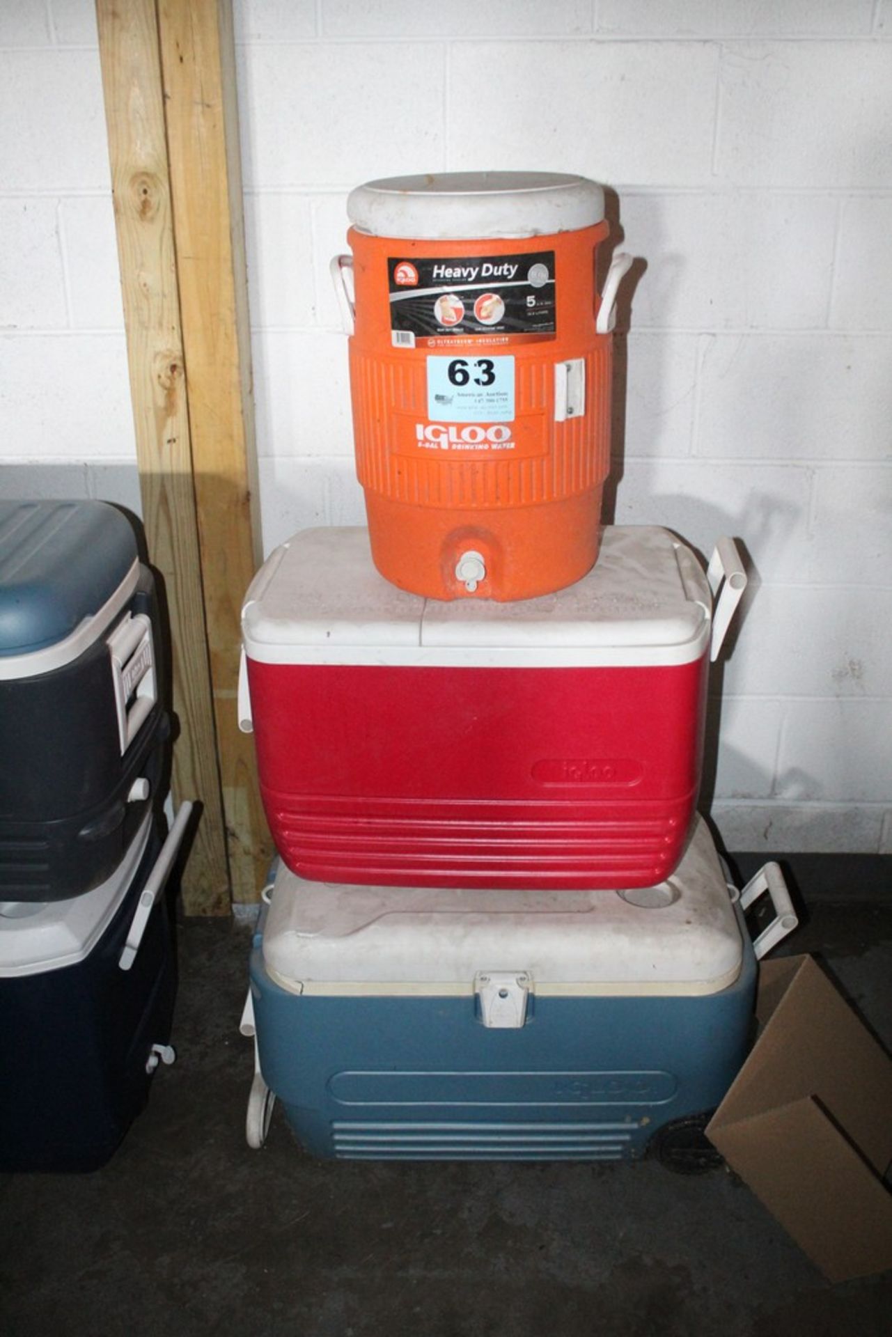 (3) ASSORTED DRINK COOLERS