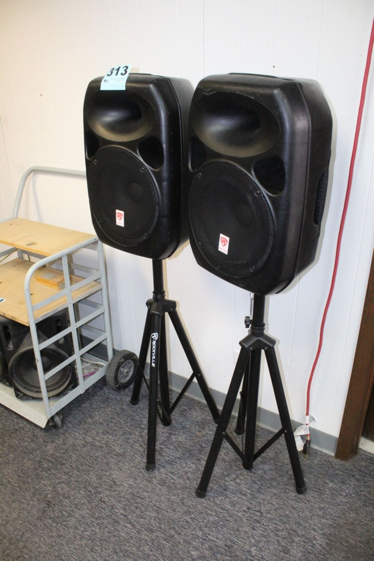 (2) ROCKVILLE POWER GIG MODEL RPG122K SPEAKERS