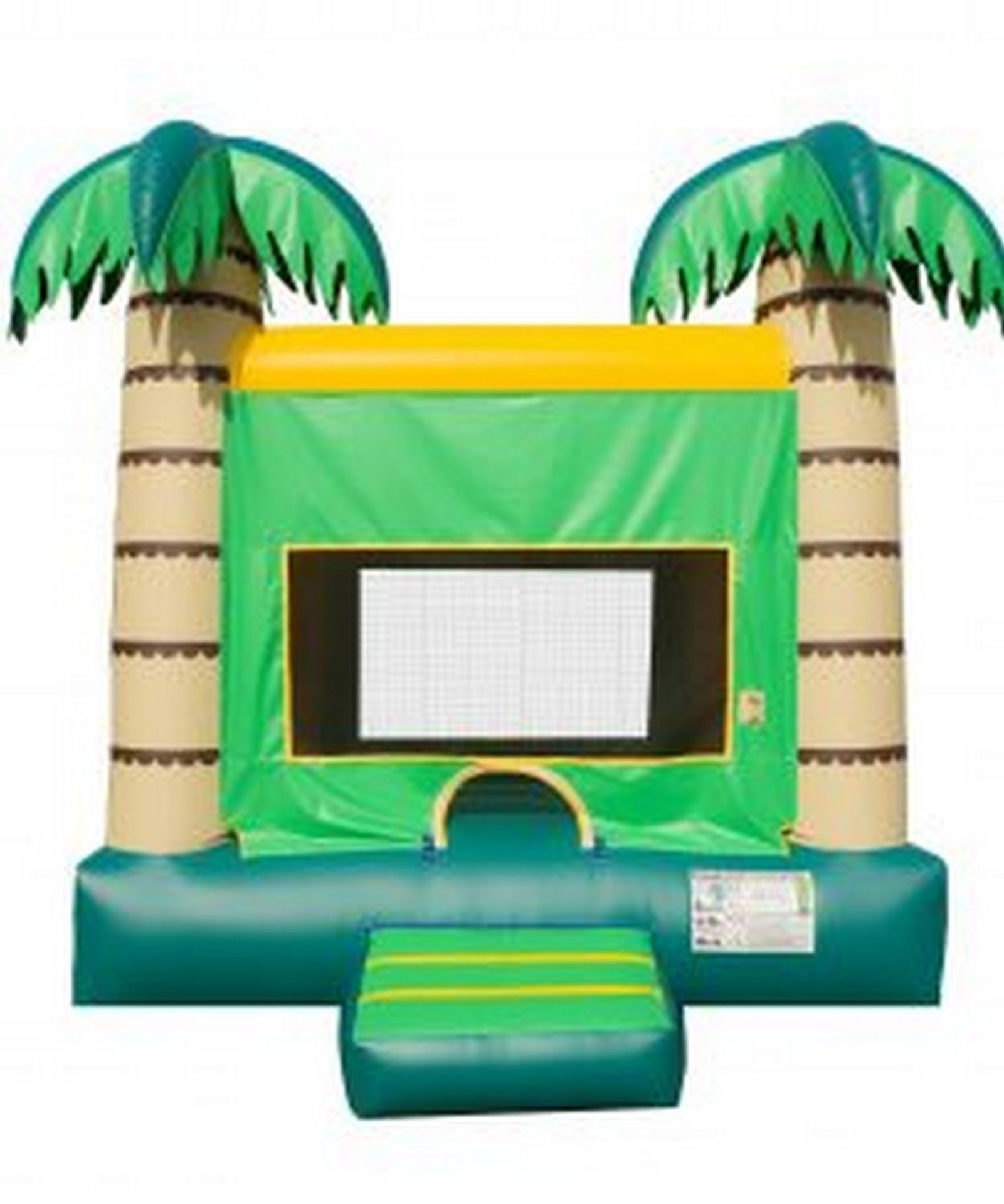PALM TREE (WITH HOOP) BOUNCE HOUSE WITH 1HP BLOWER