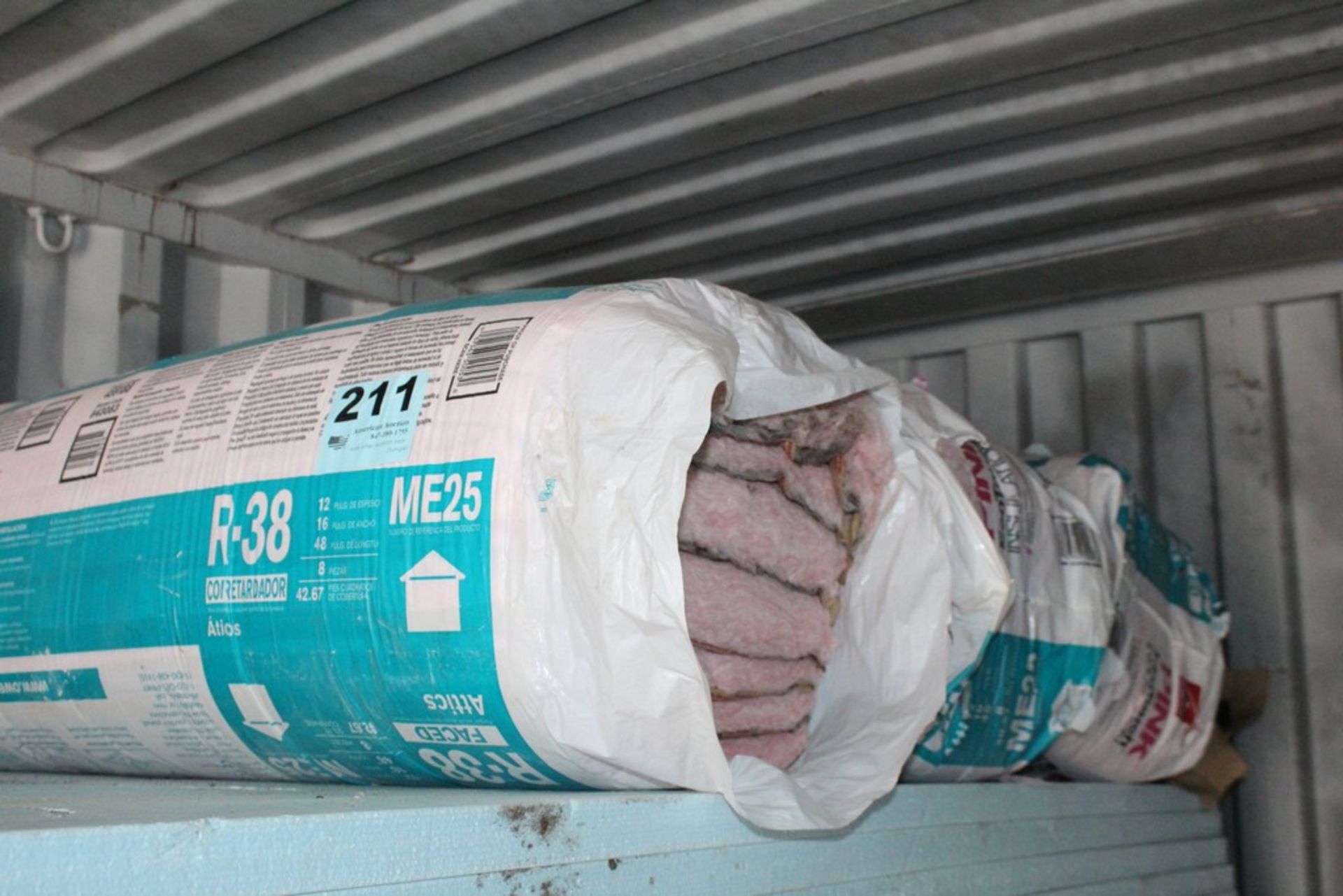 (3) BUNDLES OF OWENS CORNING R-38 INSULATION