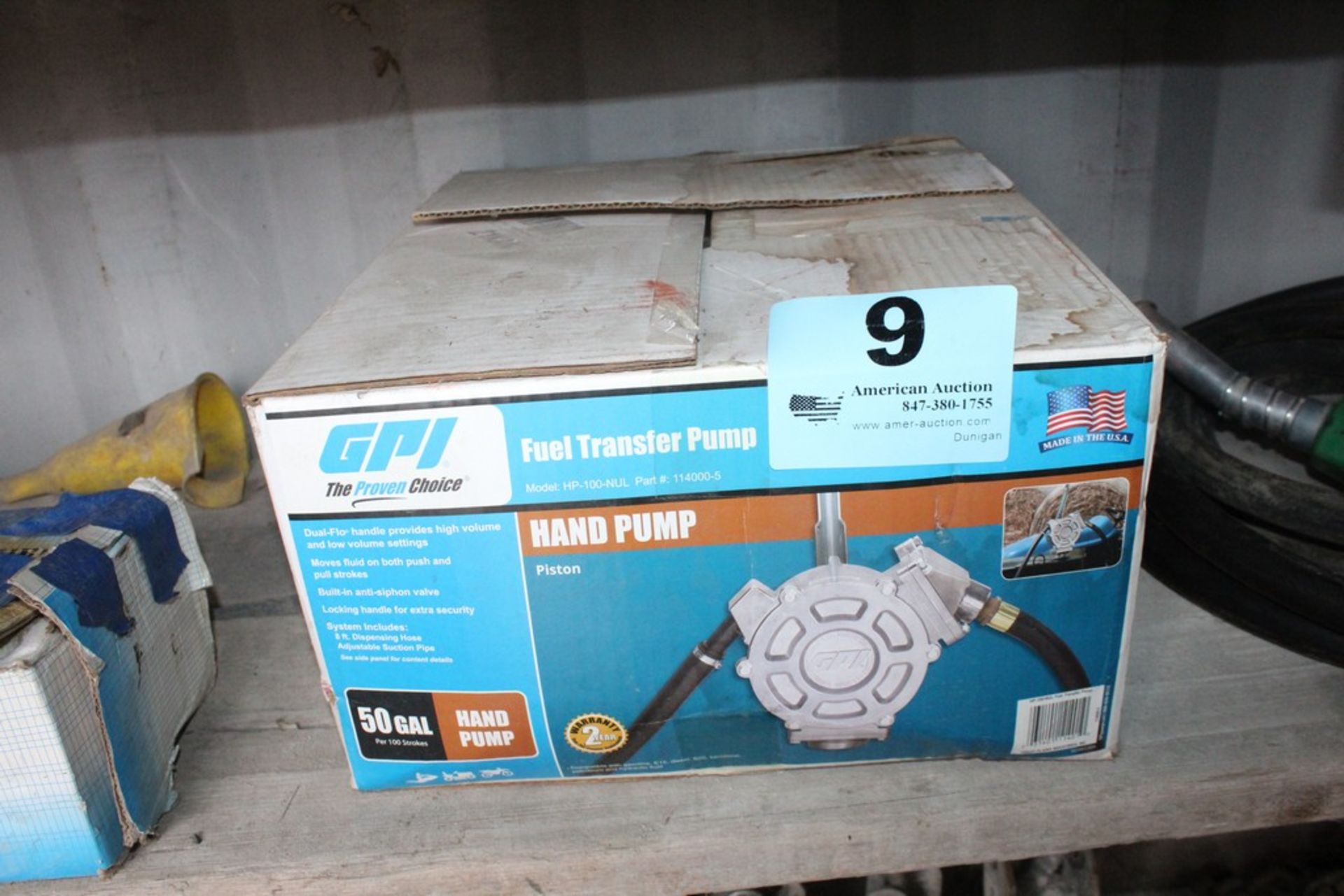 GPI HAND FUEL TRANSFER PUMP