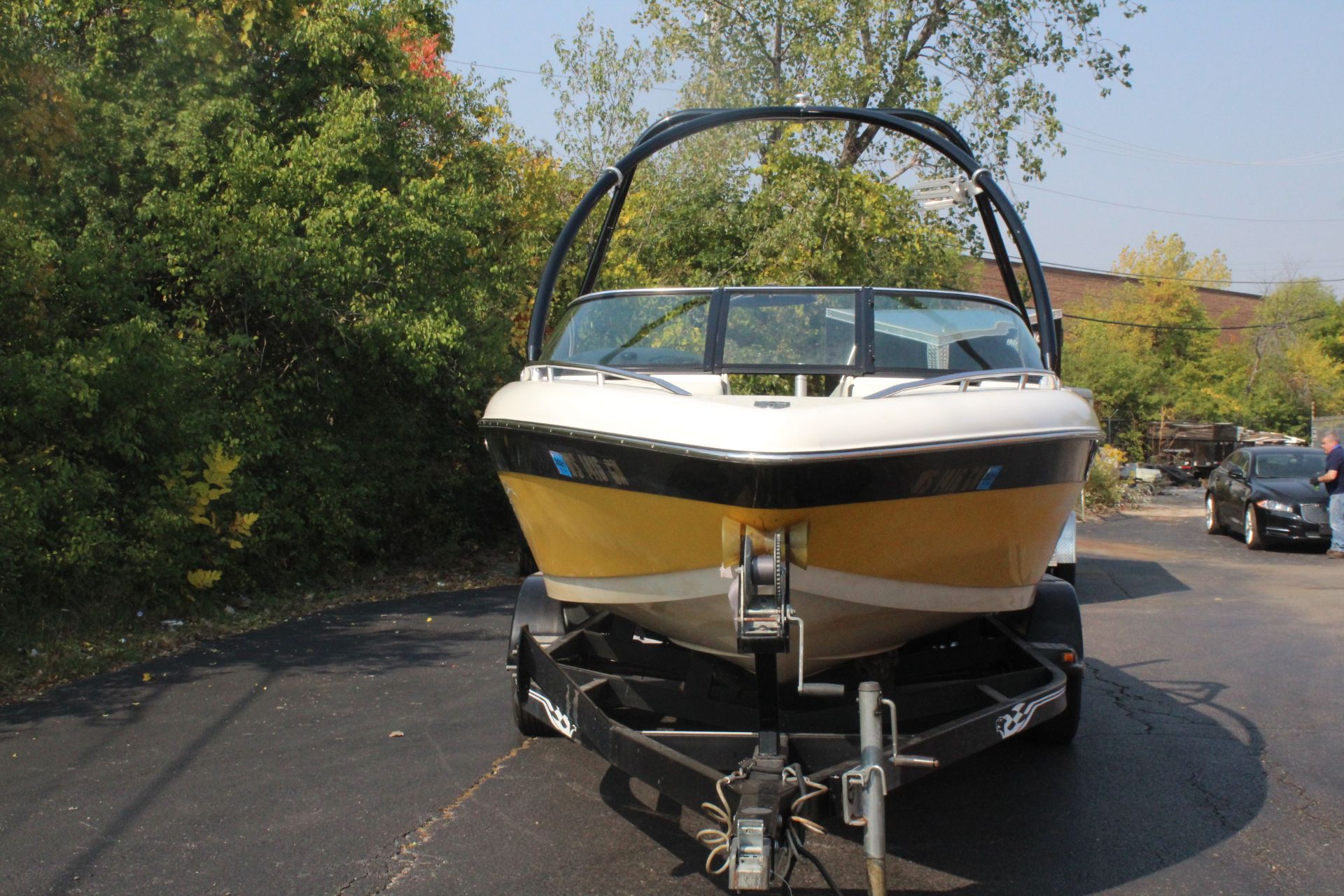 2003 MALIBU WAKESETTER MONSOOON 335, 23FT., HULL IDENTIFICATION MB2S1023J203, WITH 2002 EAGLE TRAIL - Image 2 of 12