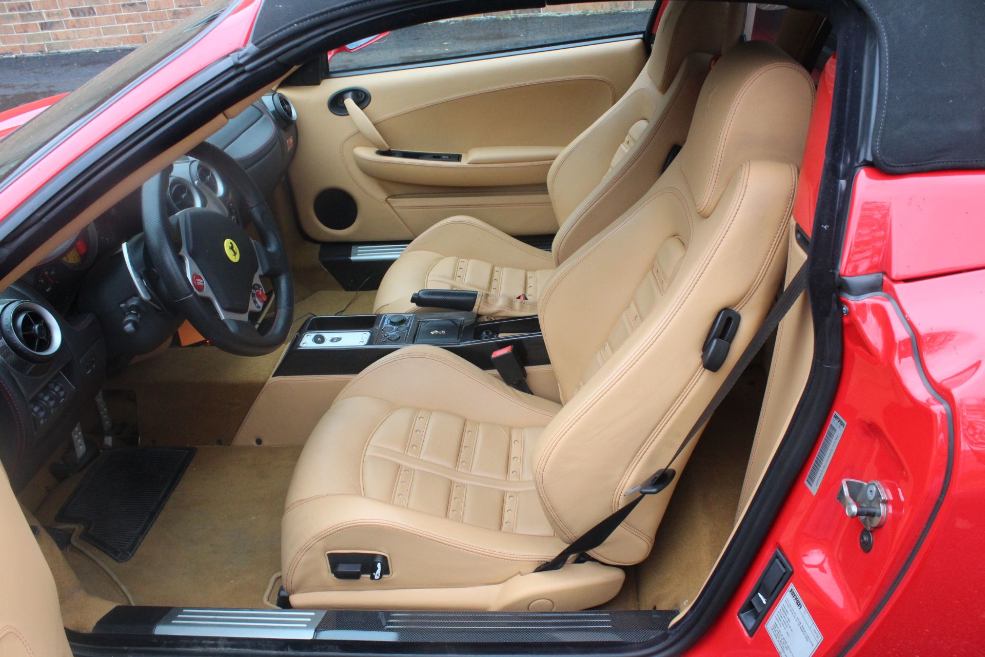 2007 FERRARI F430 SPIDER CONVERTIBLE, 4.3L V-8, AUTO. WITH PADDLE SHIFTERS, VIN ZFFEW59A470155563, - Image 9 of 19