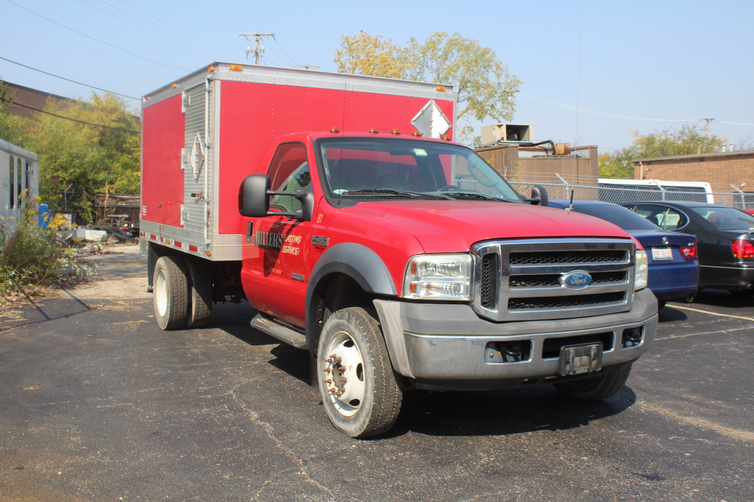 2006 ford f450 box truck