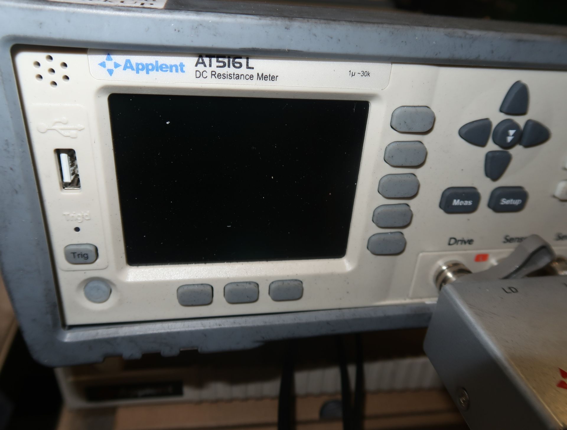 APPLENT DC RESISTANCE METER MDL. AT516L SN. 516L01901322 - Image 2 of 2