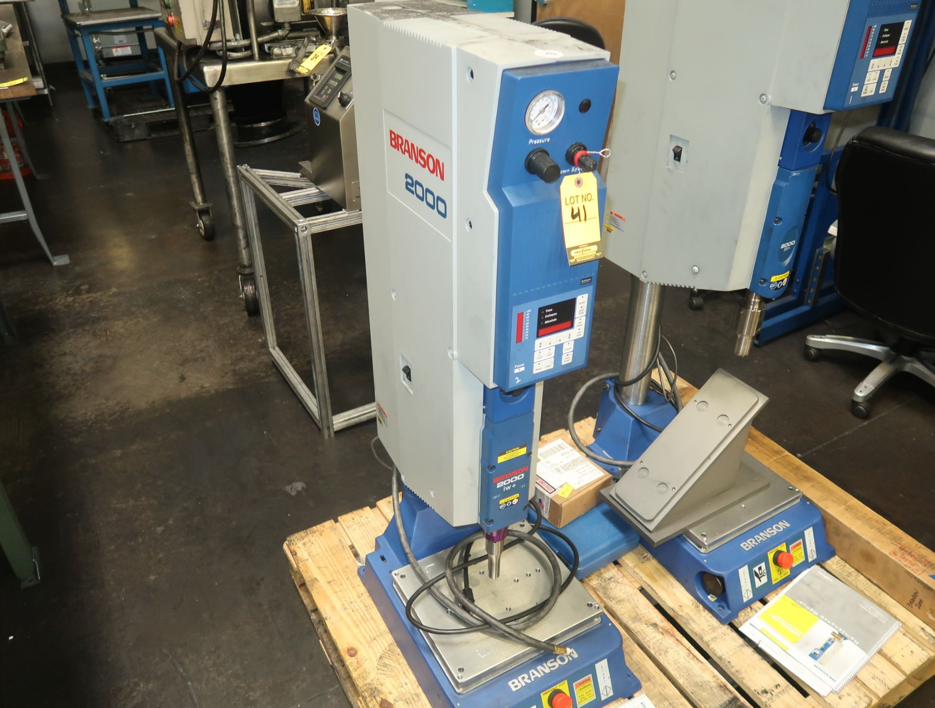 BRANSON 2000IW SONIC WELDER SN. WHA18075777A