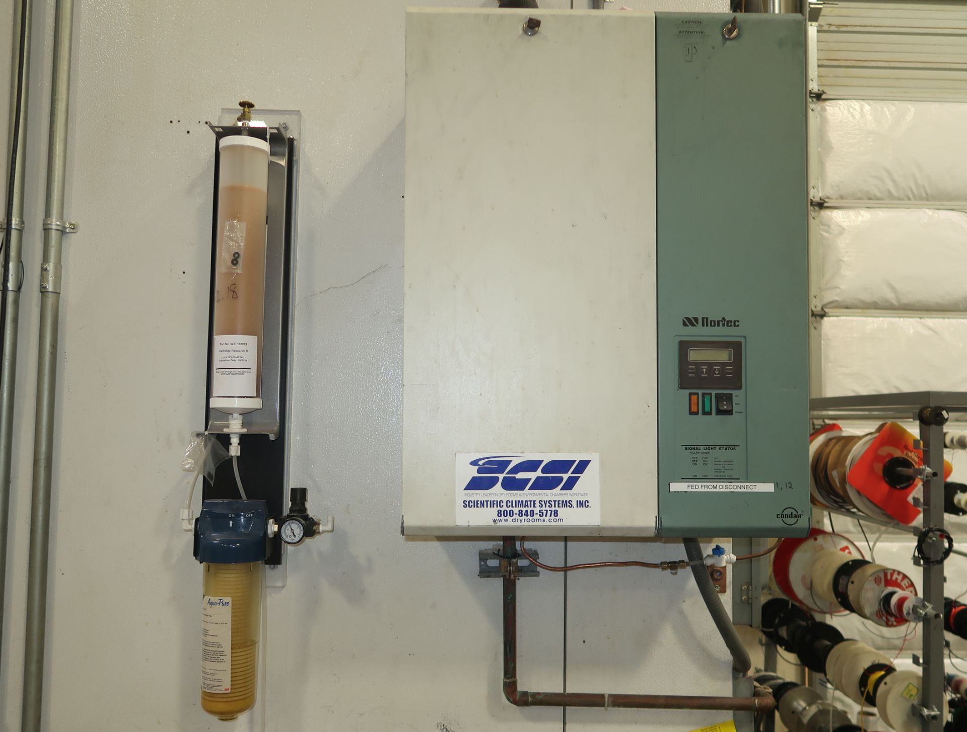 SCSI ENVIRONMENTAL CHAMBER MDL. 1015 SN. 7973866 (ROOF MOUNTED CONDENSOR/ETC) - Image 4 of 5