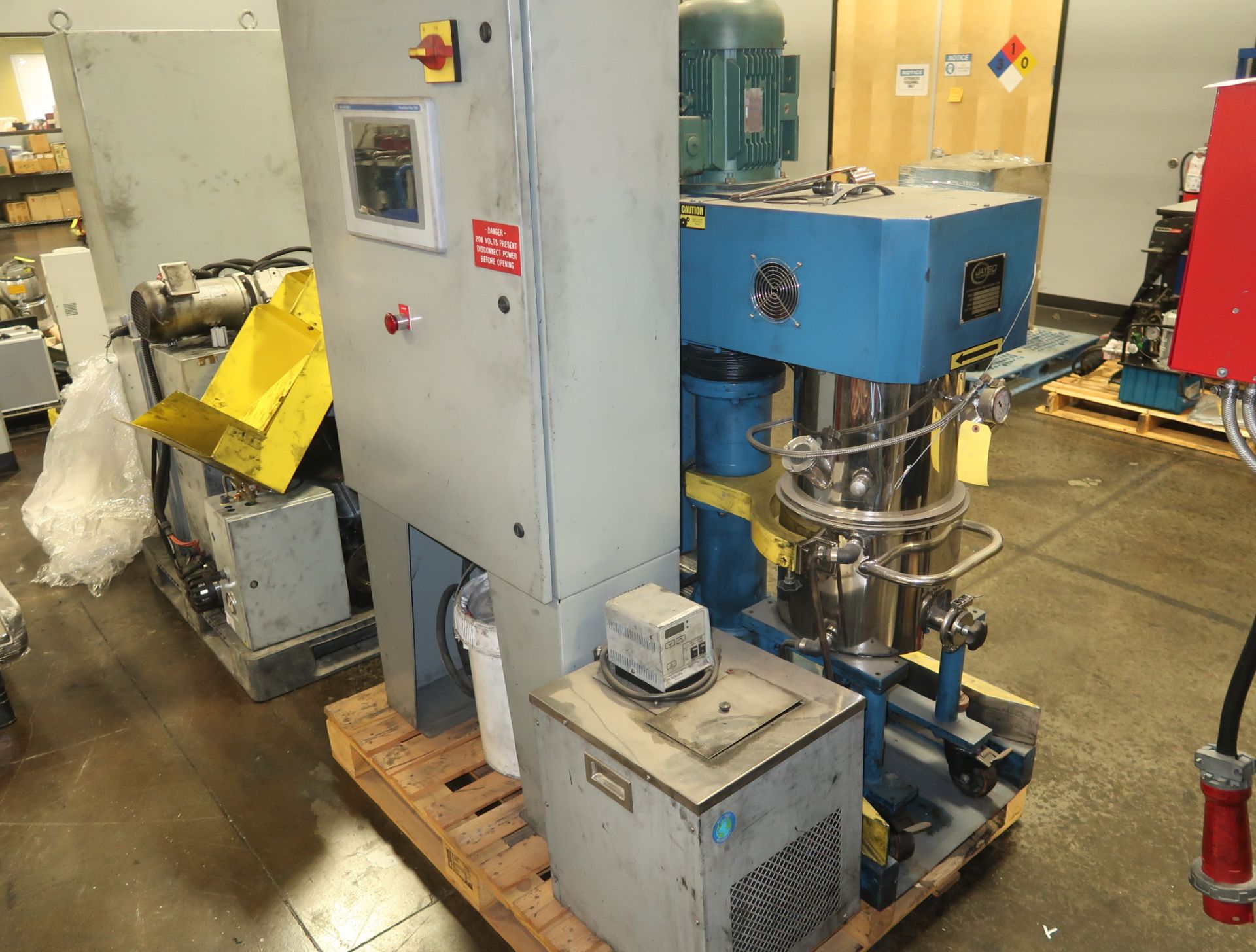 2012 JAYGO MDL. TDPMD-10 HIGH SHEAR PLANETARY MIXER, SN. 112005, 208V 3PH - Image 4 of 6