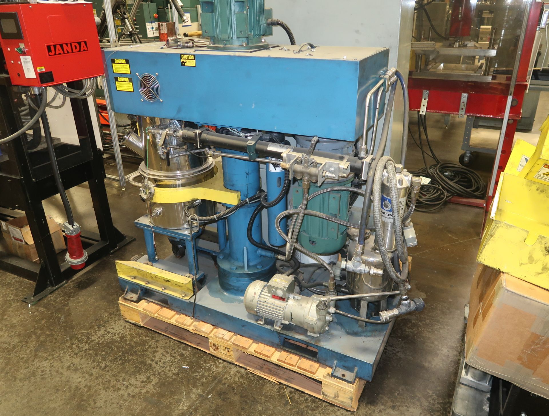 2012 JAYGO MDL. TDPMD-10 HIGH SHEAR PLANETARY MIXER, SN. 112005, 208V 3PH - Image 6 of 6