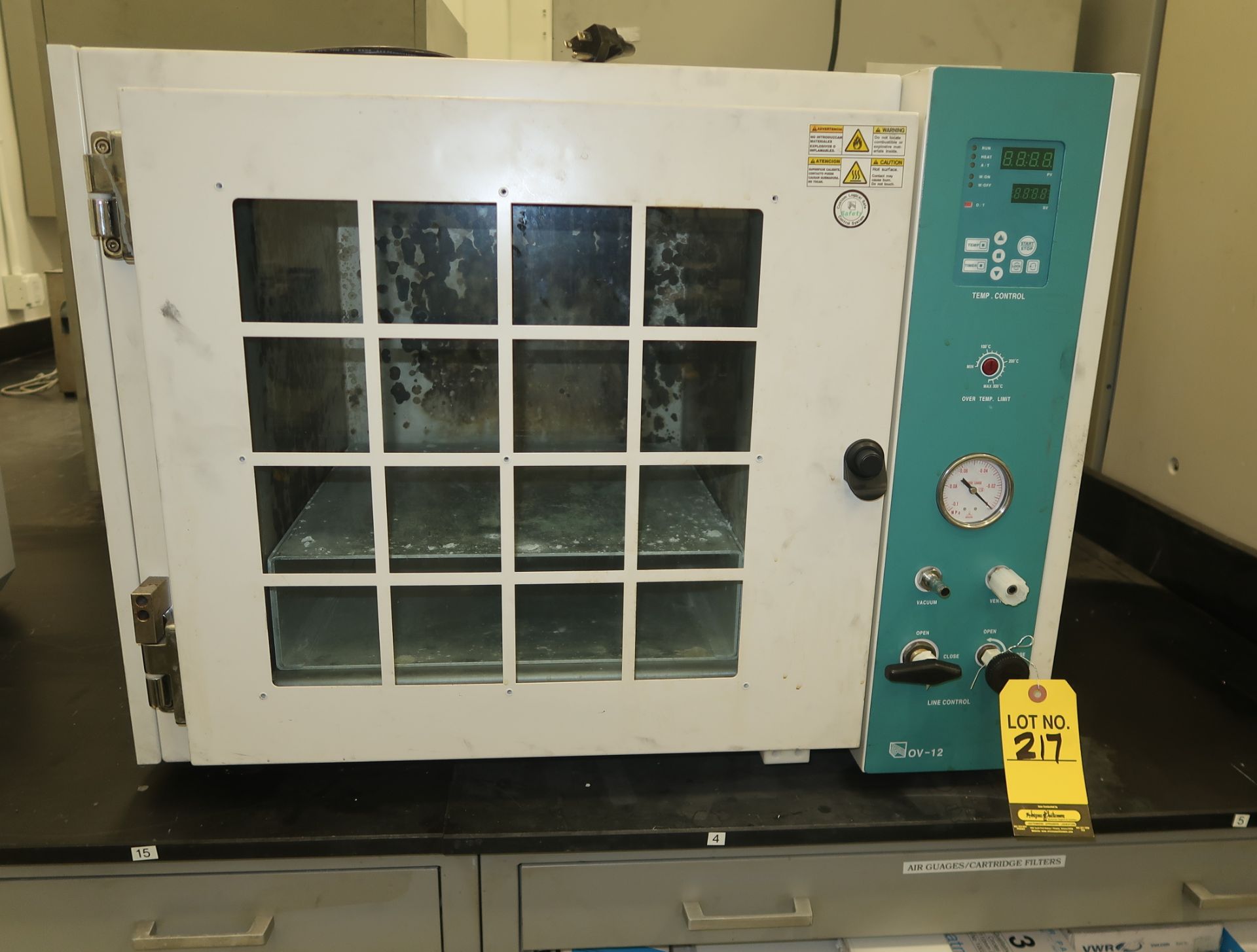 OV-12 VACUUM OVEN 120V, 1PH