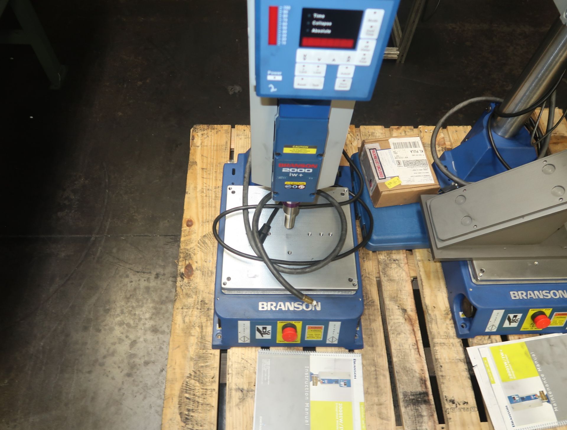 BRANSON 2000IW SONIC WELDER SN. WHA18075777A - Image 2 of 2