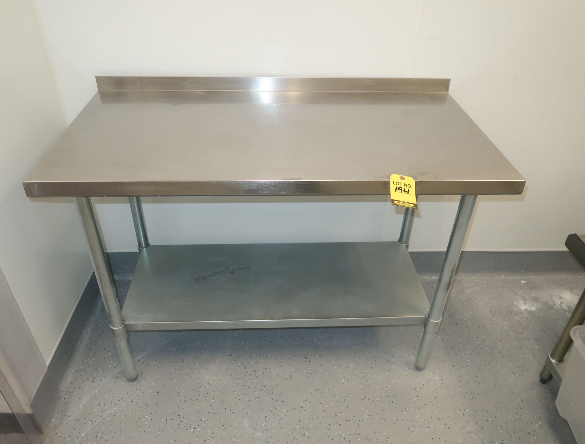 4' X 2' SS TABLE