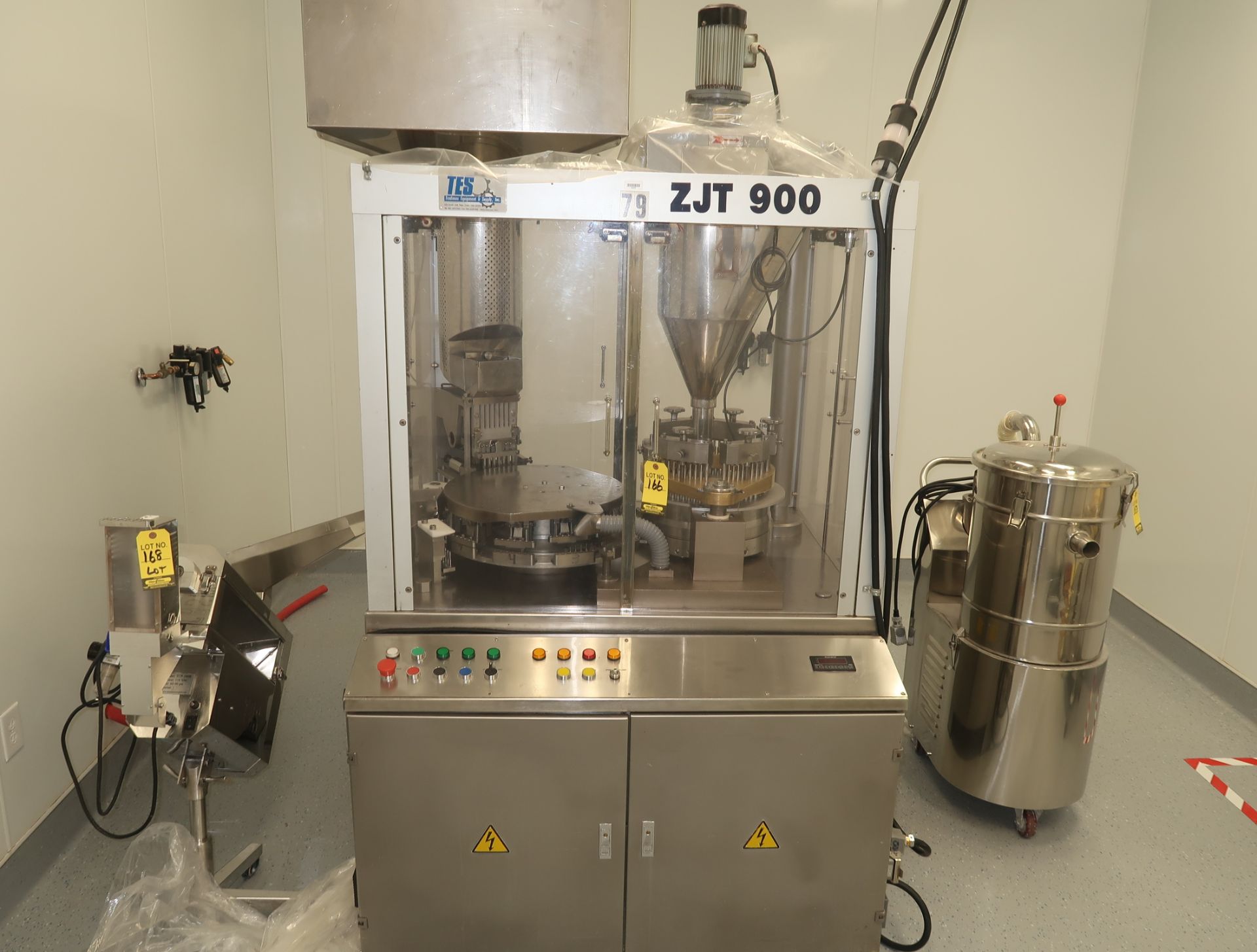 TES ZJT 900 AUTOMATIC CAPSULE FILLING MACHINE W/TOOLING