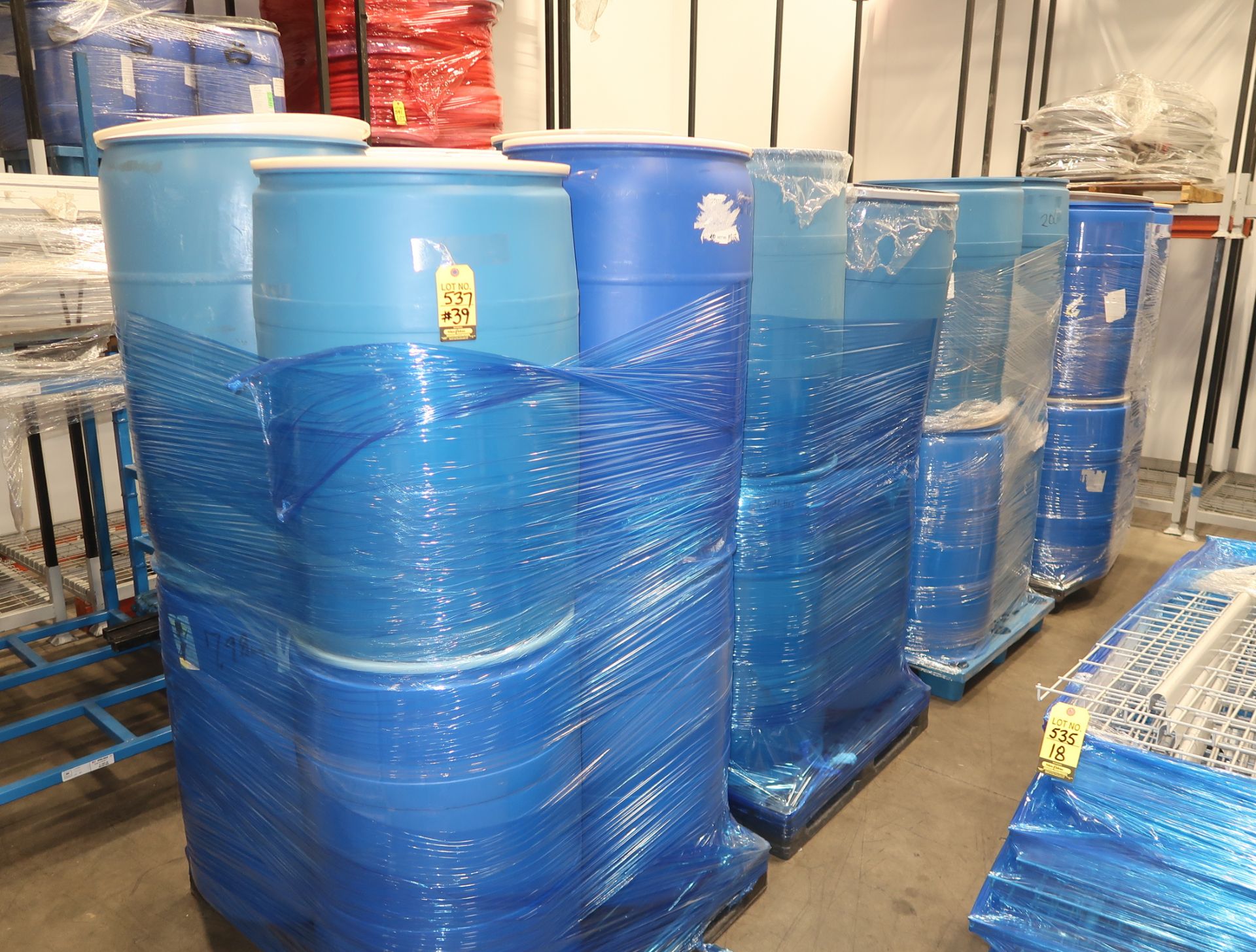 55GAL PLASTIC DRUMS