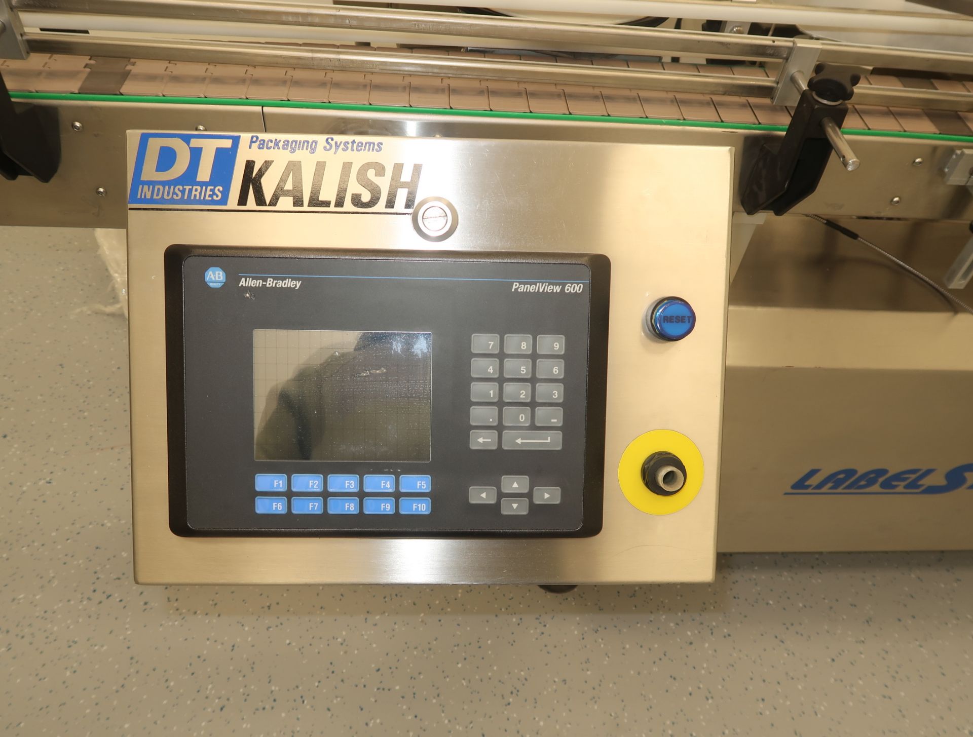 KALISH LABEL STAR, MODEL 6710, SN. 804376, WRAP AROUND LABELER W/LABELING HEAD - Image 3 of 7