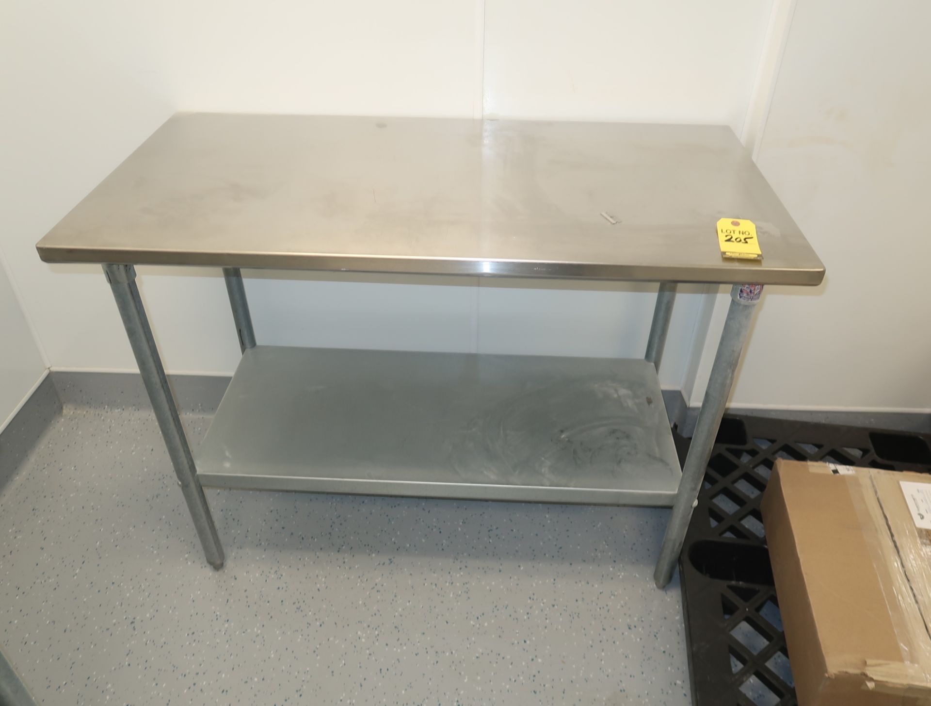 4' X 2' SS TABLE