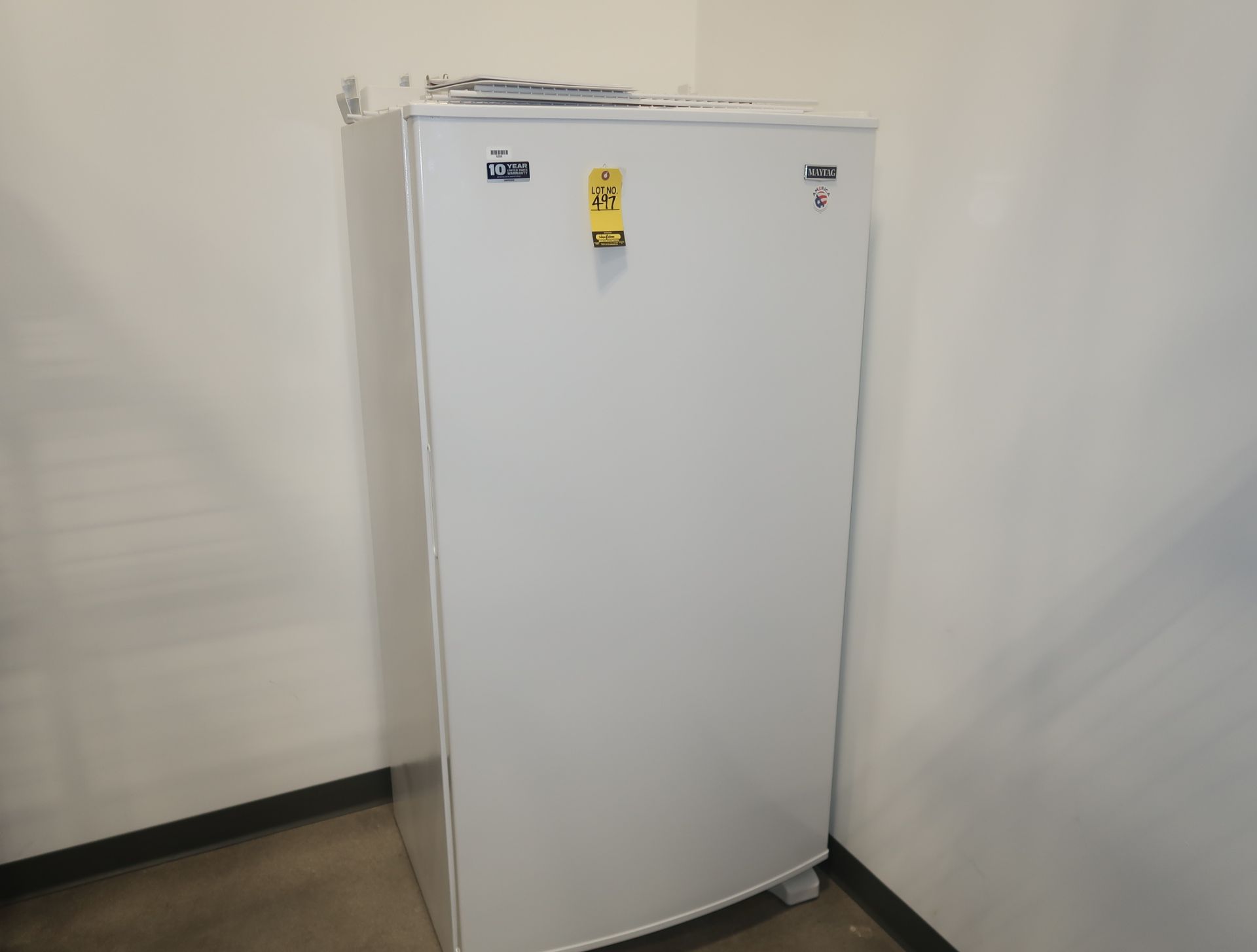 MAYTAG FULL SIZE FREEZER W/CONTENTS