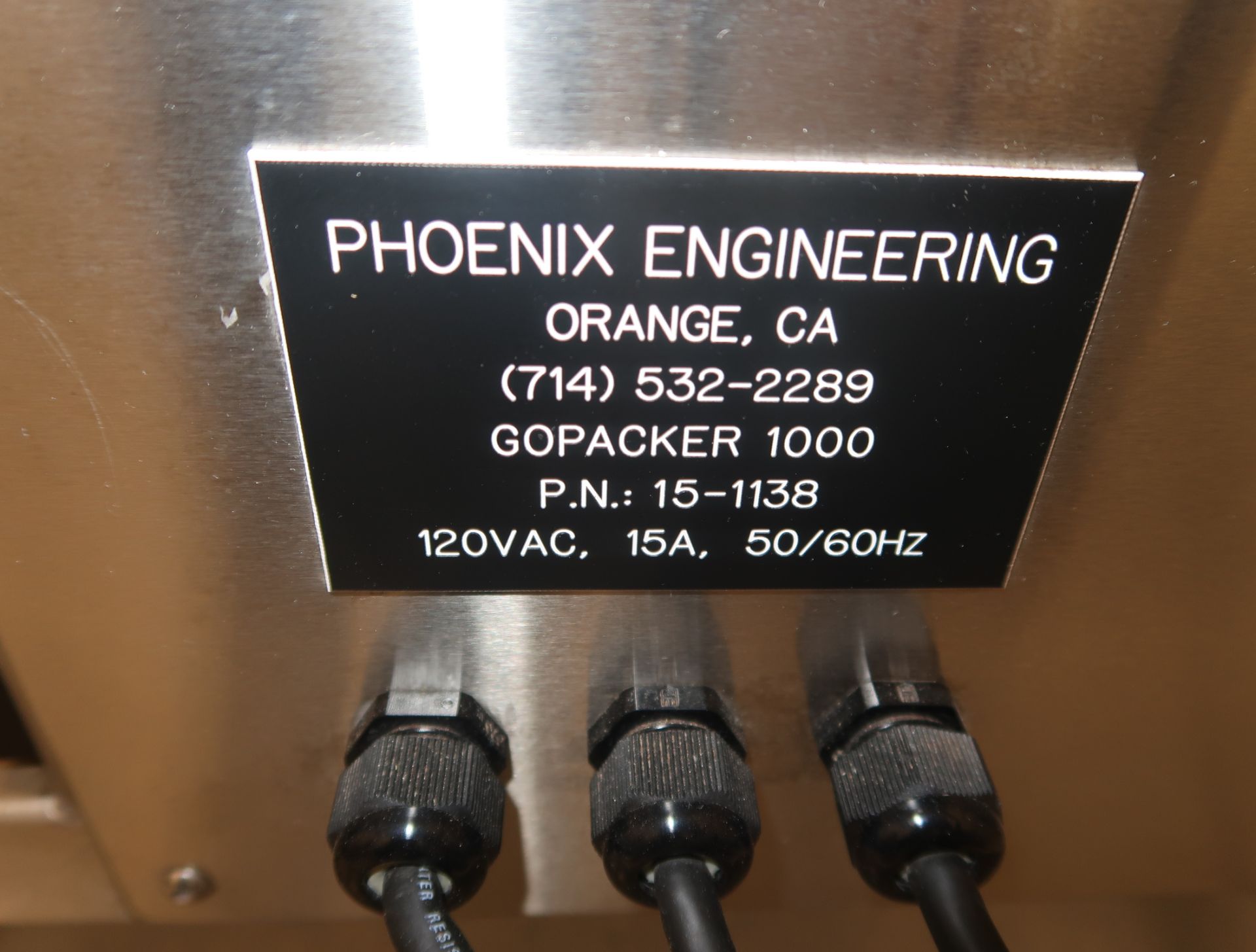 PHOENIX ENGINEERING GOPACKER 1000, PN: 15-1138 - Image 2 of 2