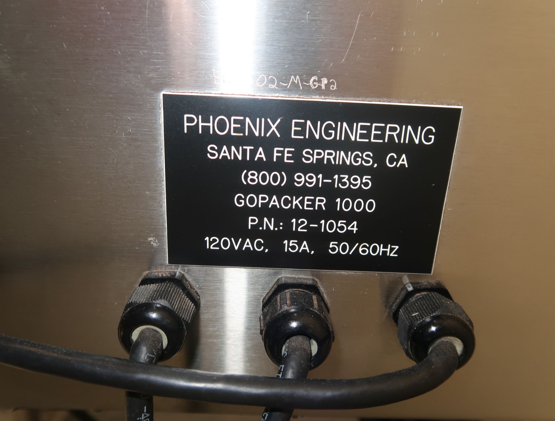 PHOENIX ENGINEERING GOPACKER 1000 W/ MD-24 PRODUCT FEEDER, TOOLING & 2 DISCS, PN. 12-1054 - Image 2 of 4