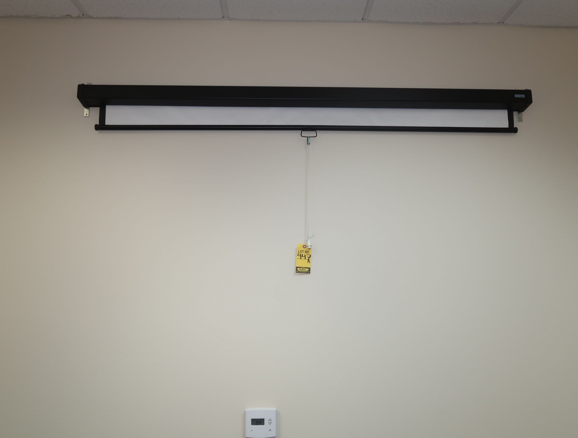 PULL DOWN PROJECTOR SCREEN