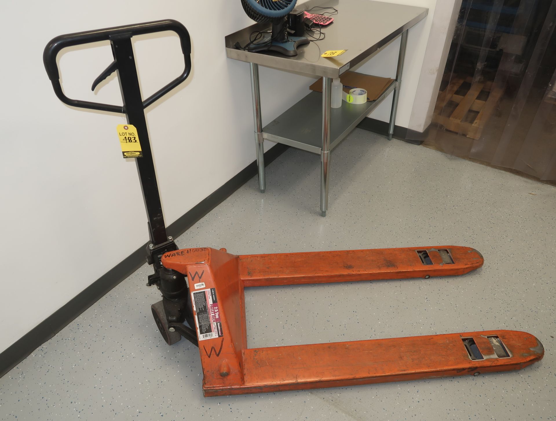 HAULMASTE 2.5TON PALLET JACK - Image 2 of 2