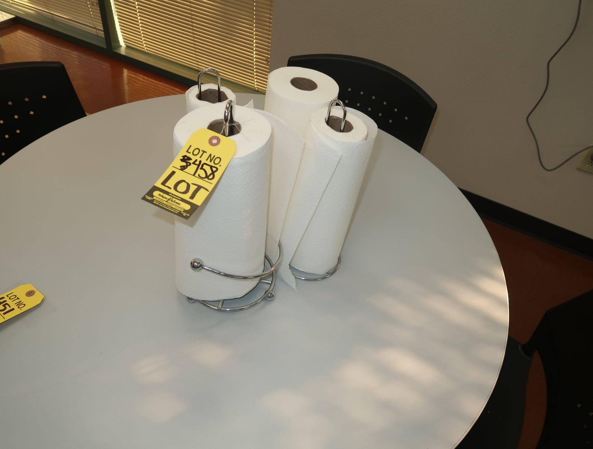 LOT PAPER TOWEL STANDS