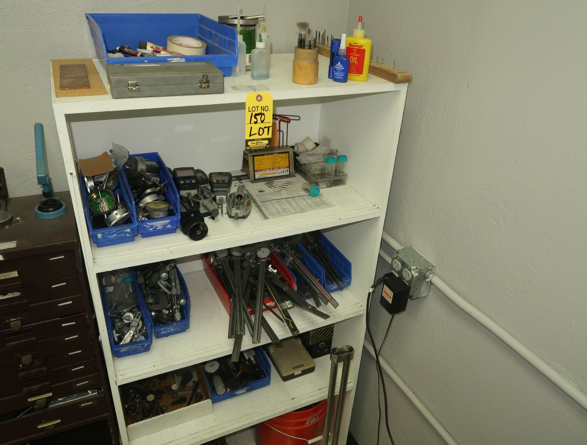 TOOL SHELVING W/ CONTENTS