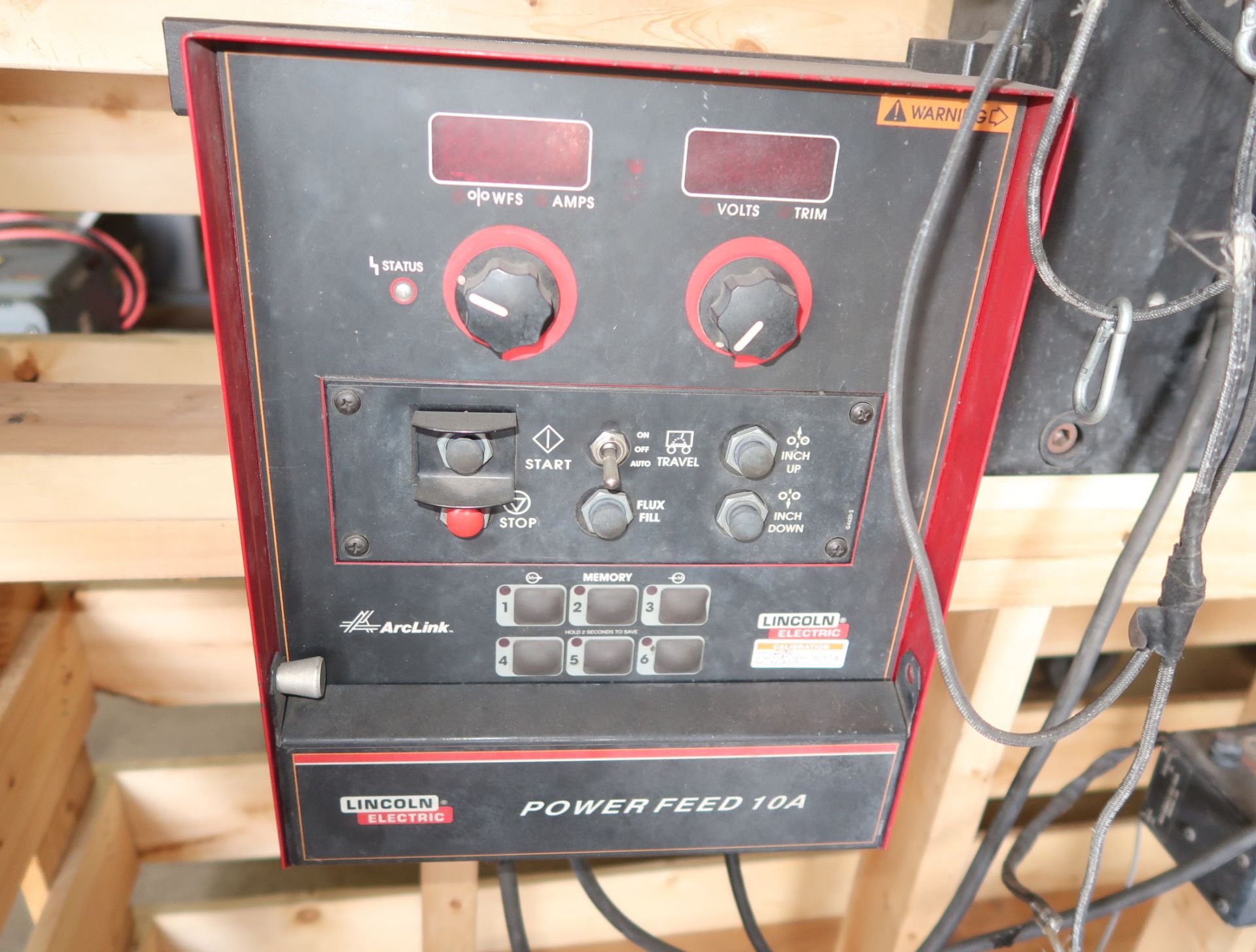 LINCOLN ELECTRIC SUB-ARC WELDER, LINCOLN POWER WAVE 1000 AC/DC WELDER, W/POWERFEED, ETC. - Image 2 of 10