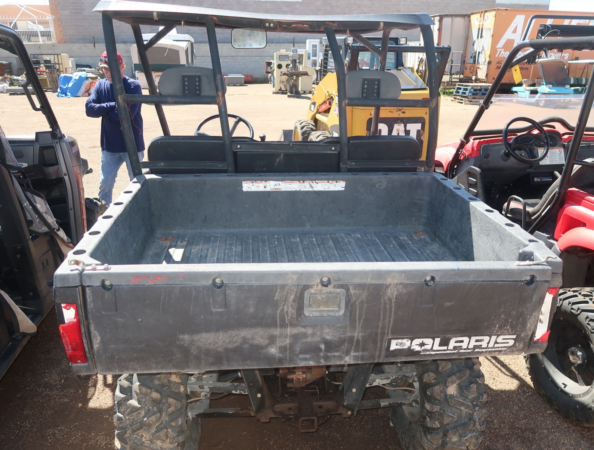 2007 POLARIS RANGER 700 TWIN ELECTRONIC FUEL INJECTION, 2-SEAT UTV, VIN. 4XARH68A874118940, 5427 MIL - Image 4 of 6