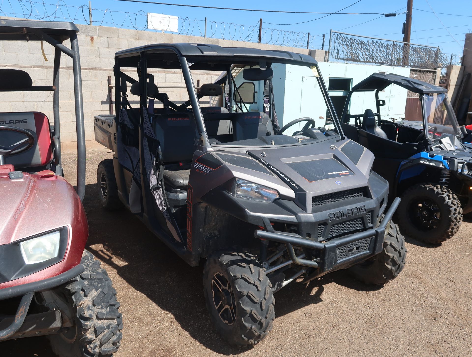 2014 POLARIS RANGER CREW 900 EFI, 4-SEAT UTV, VIN. 4XAWH9EA7EG872464, 2399 MILES (BANKRUPTCY ASSET, - Image 2 of 5