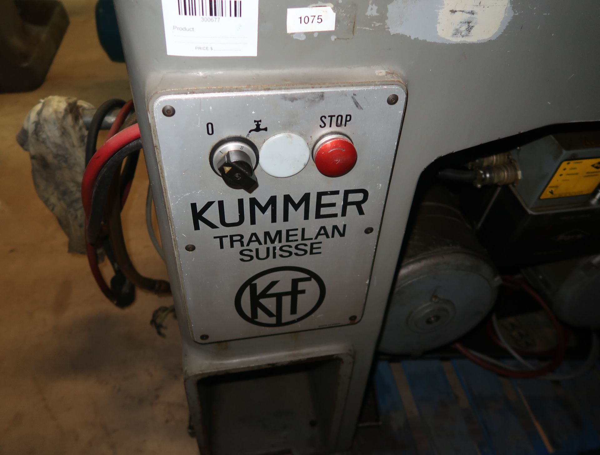 KUMMER SEMI-AUTOMATIC DOUBLE SPINDLE CHUCKING LATHE, MDL. 160.842 - Image 2 of 5