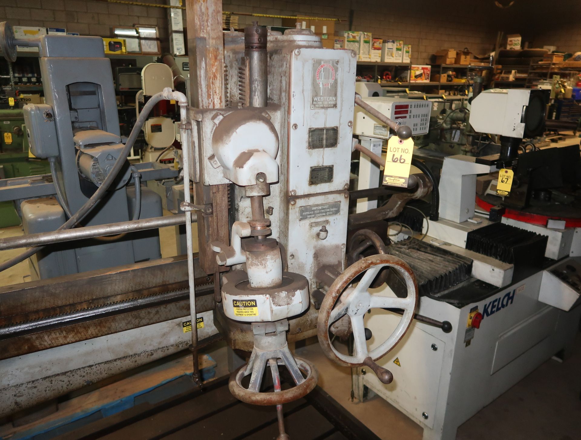WESTERN MDL. 4 RADIAL DRILL - Image 4 of 5