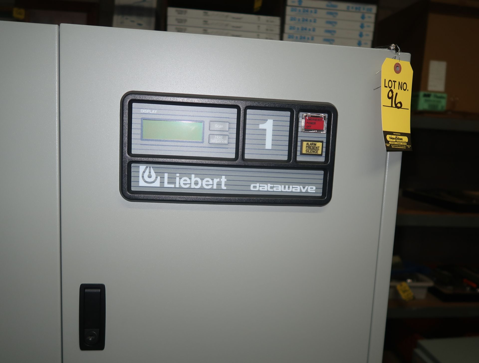 LIEBERT DATAWAVE MDL. CAC030 MAGNETIC SYNTHESIZER SN. 420615-1 - Image 2 of 4