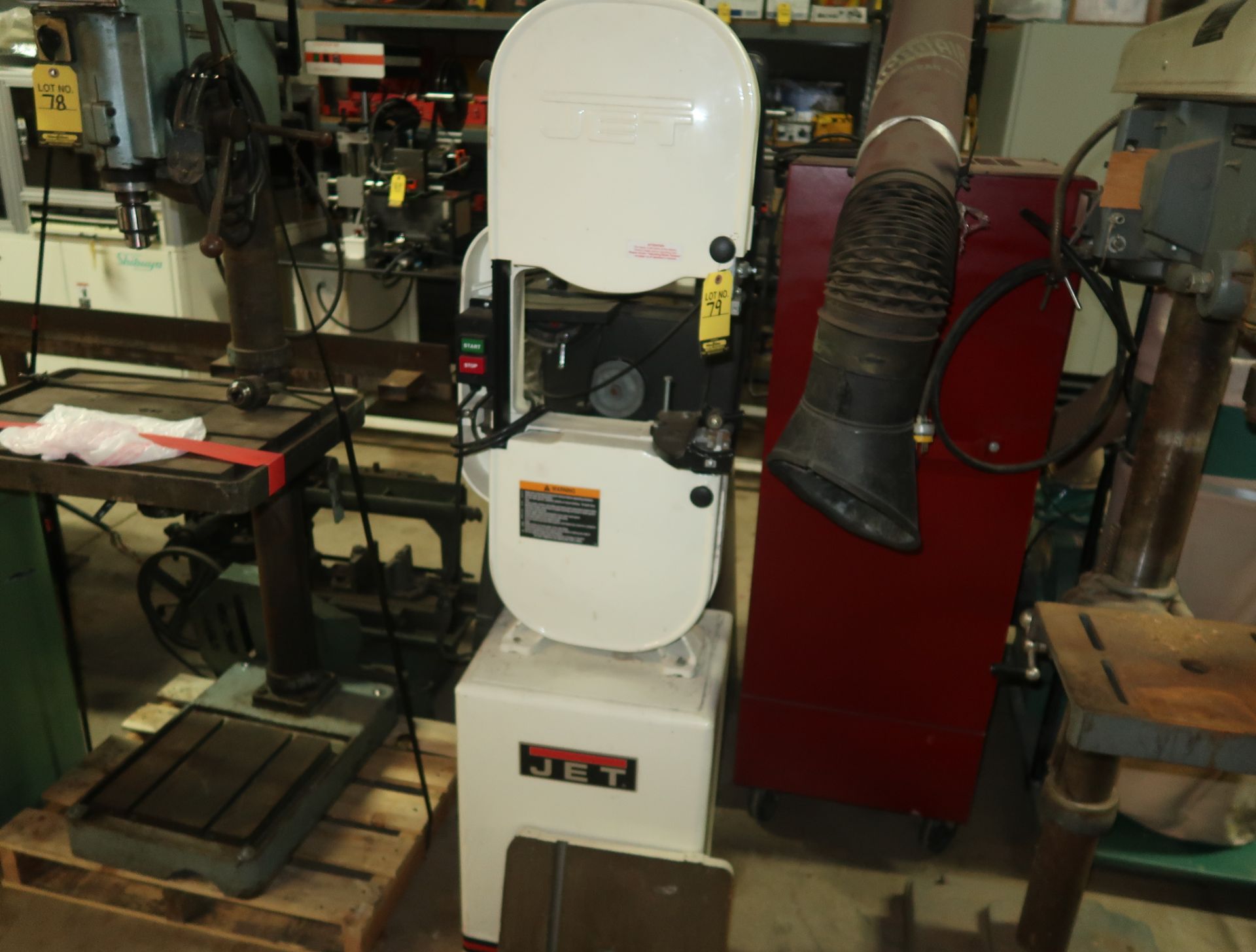 JET VERTICAL BAND SAW
