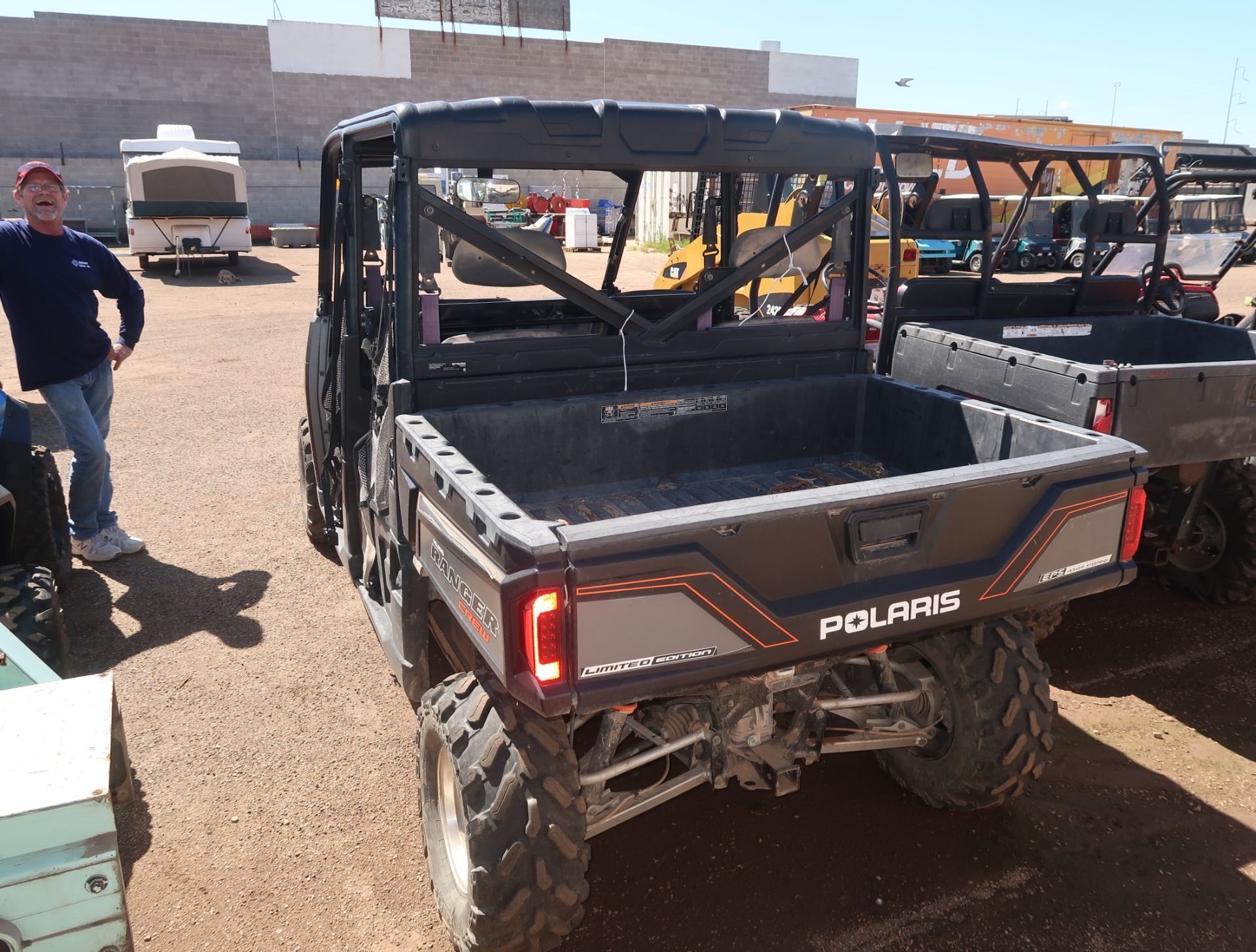 2014 POLARIS RANGER CREW 900 EFI, 4-SEAT UTV, VIN. 4XAWH9EA7EG872464, 2399 MILES (BANKRUPTCY ASSET, - Image 5 of 5