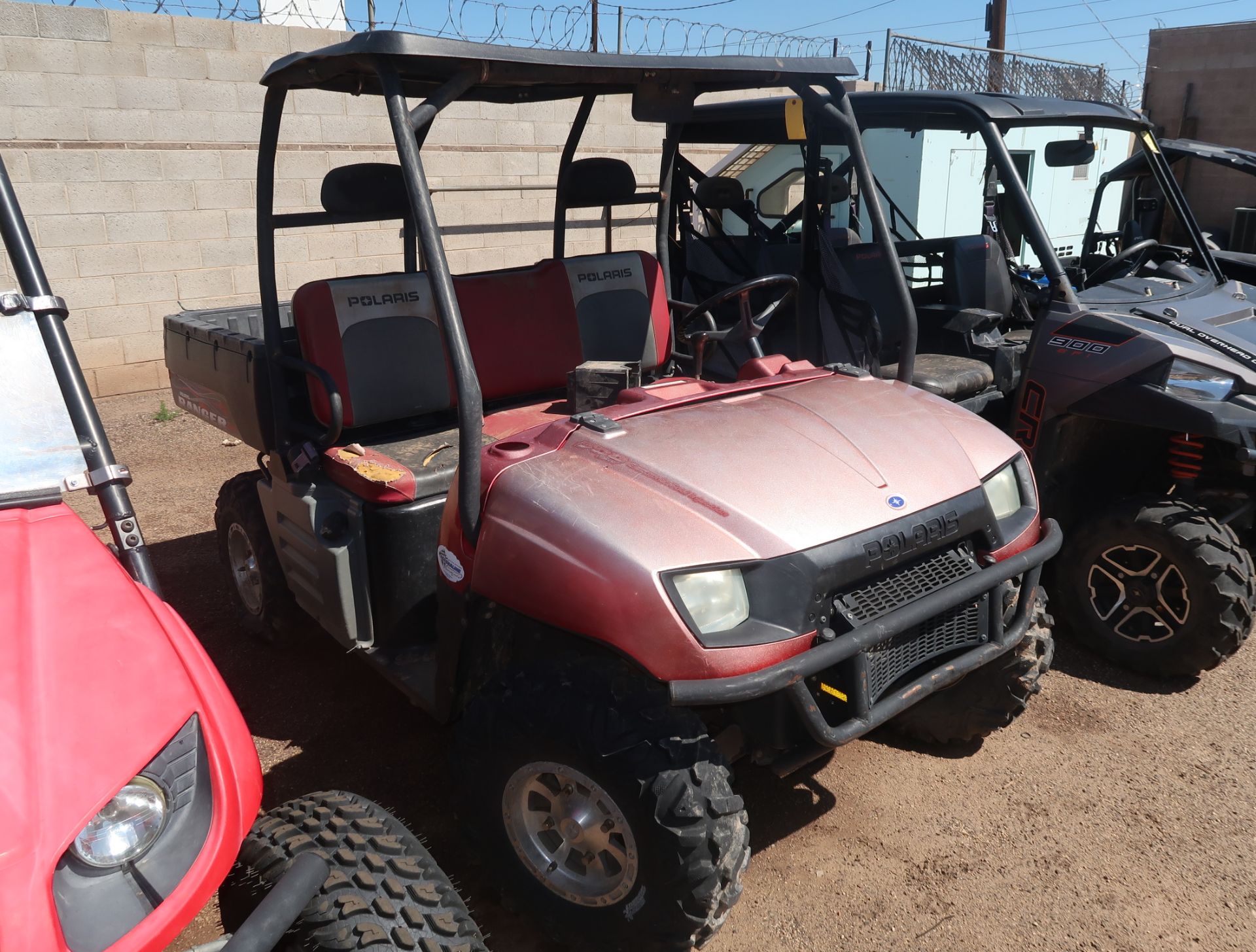 2007 POLARIS RANGER 700 TWIN ELECTRONIC FUEL INJECTION, 2-SEAT UTV, VIN. 4XARH68A874118940, 5427 MIL - Image 2 of 6