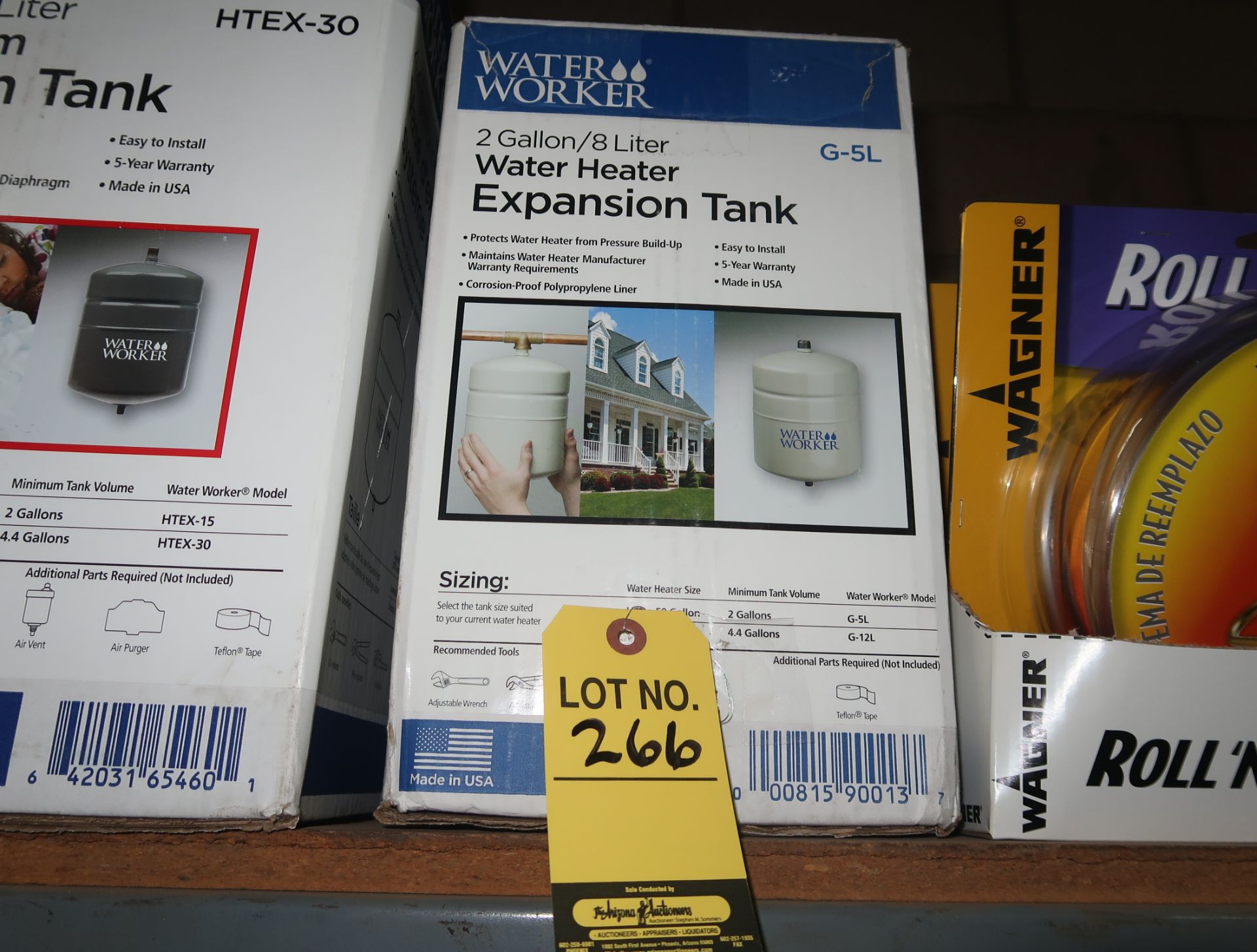 WATER WORKER 8 LITER BOILER SYSTEM EXPANSION TANK