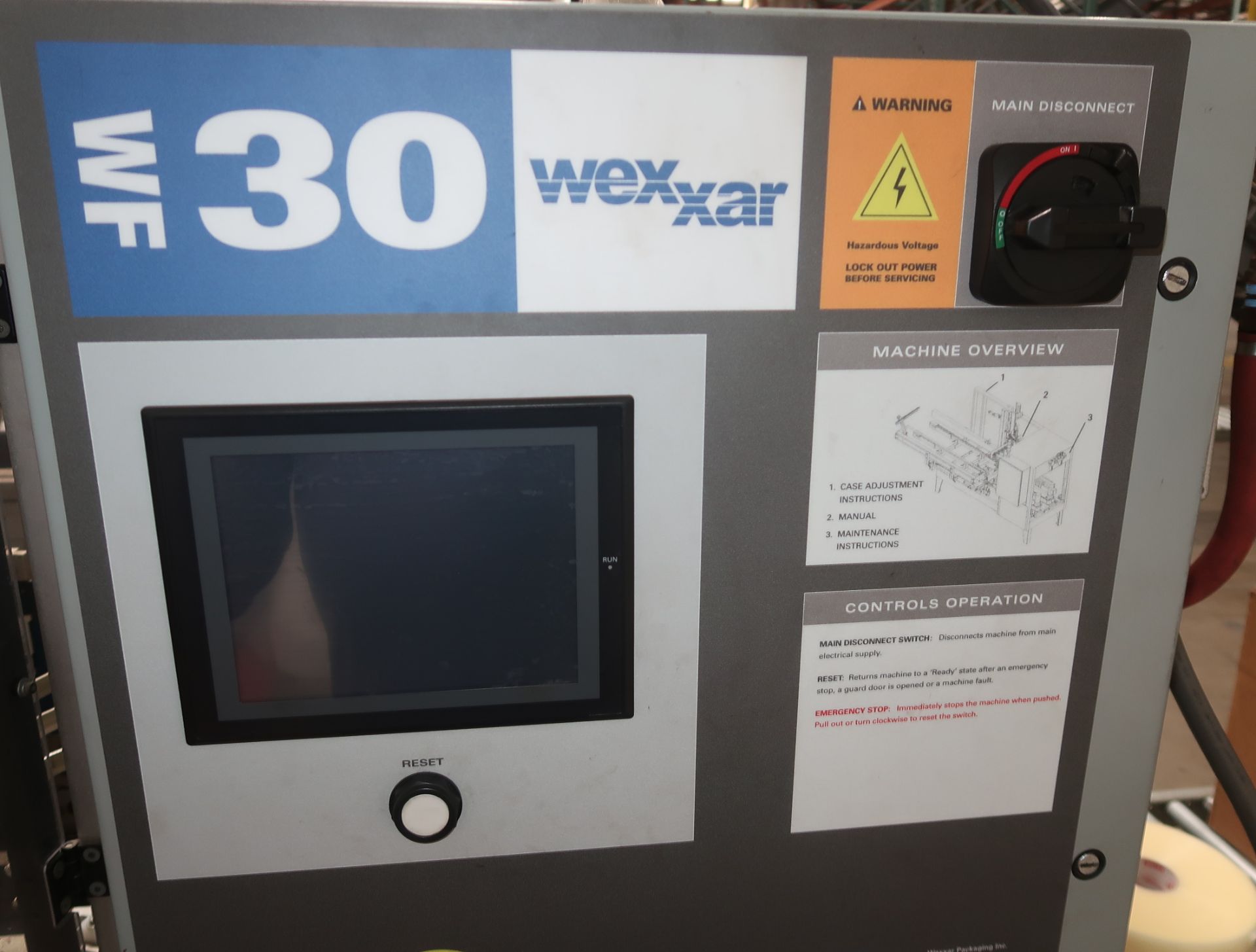 WEXXAR WF30T FULLY AUTOMATIC CASE FORMER/ERECTOR SN. 3489 - Image 3 of 5