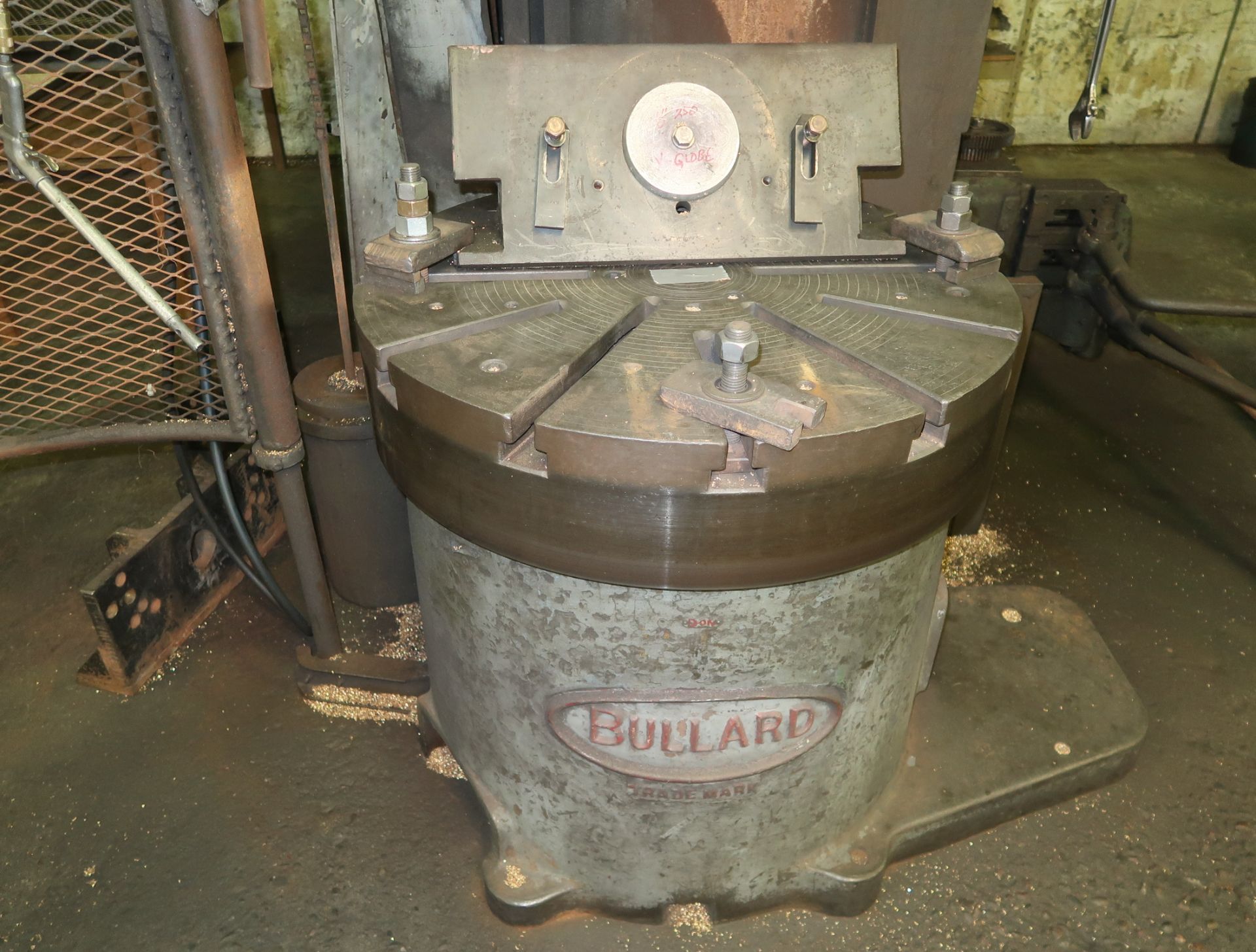 BULLARD VERTICAL TURRET LATHE, 34" TABLE - Image 3 of 5