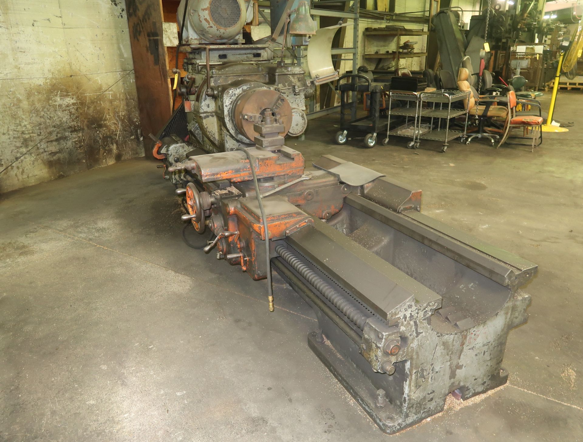 LEBLONE HD LATHE, NO TAIL STOCK, SN. NJ-331 - Image 4 of 4