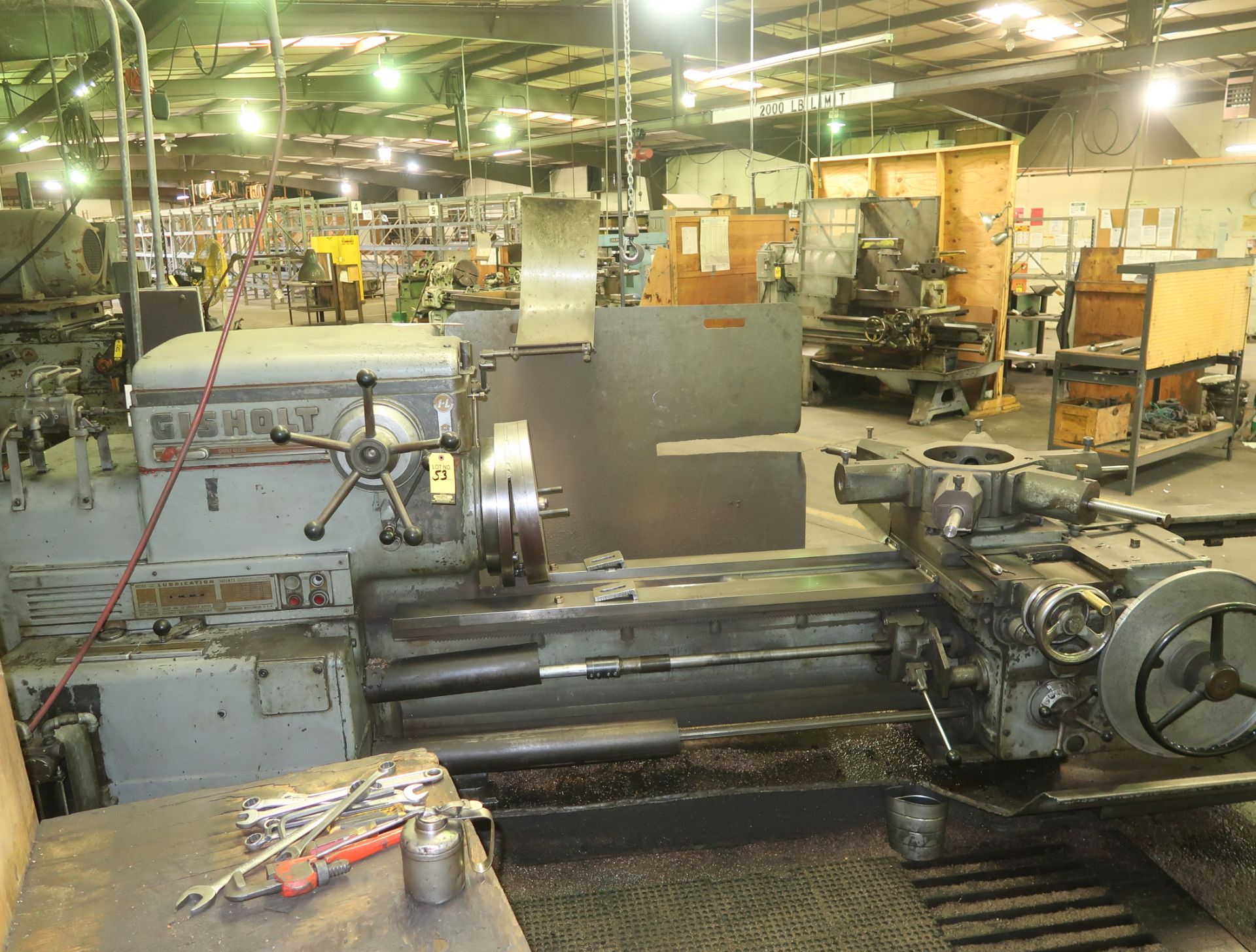 GISHOLT I-L TURRET LATHE